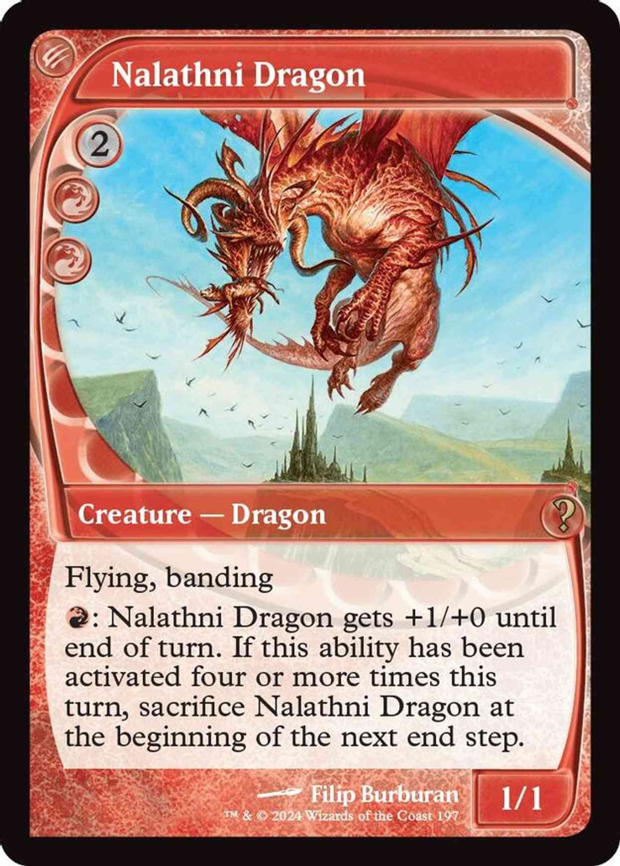 Nalathni Dragon (Future Sight) magic card front