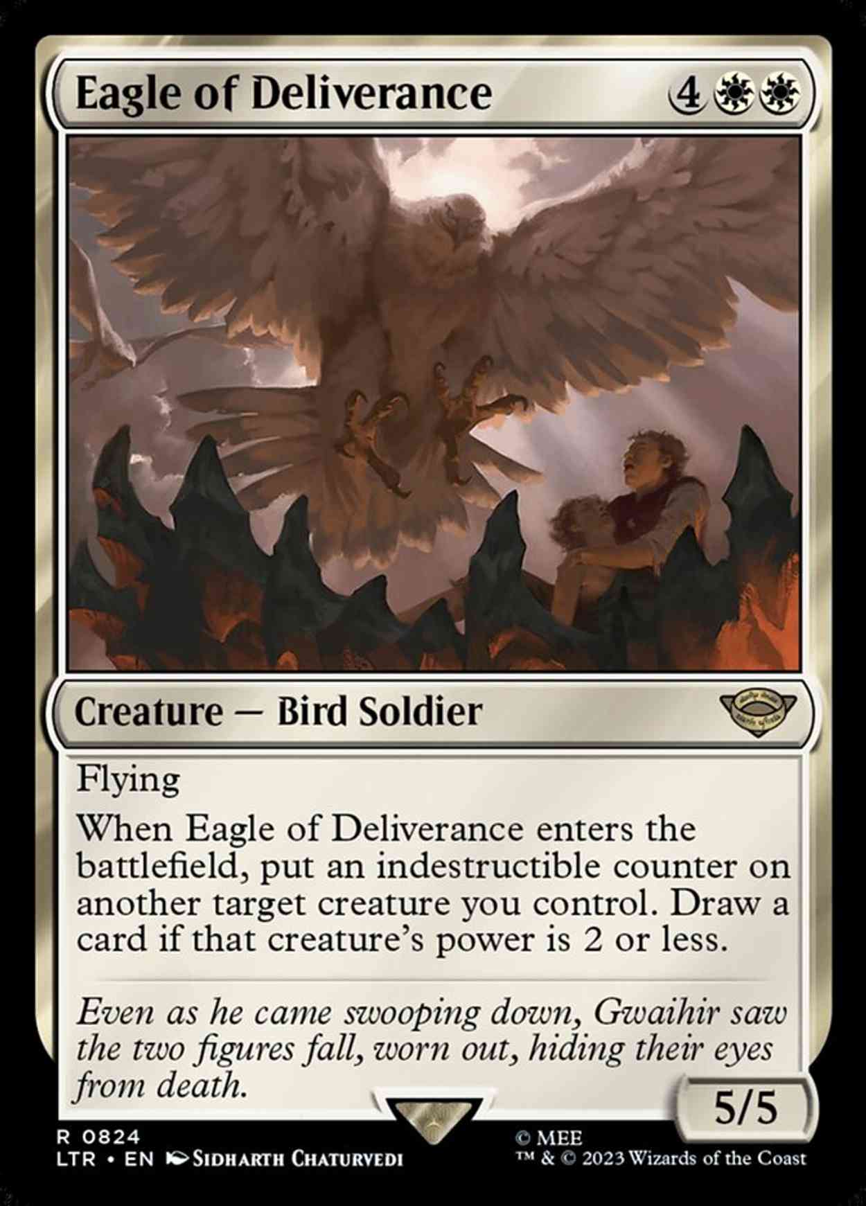 Eagle of Deliverance magic card front