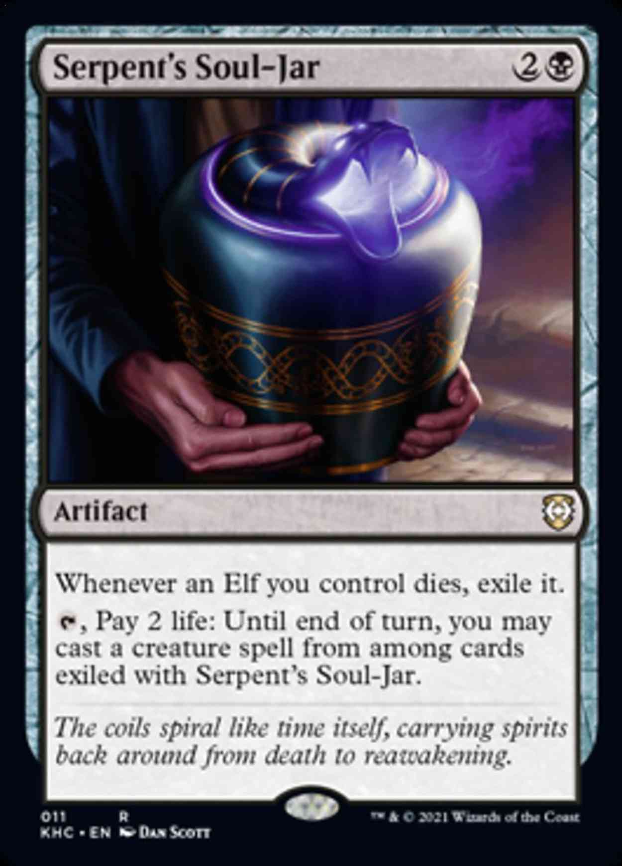 Serpent's Soul-Jar magic card front
