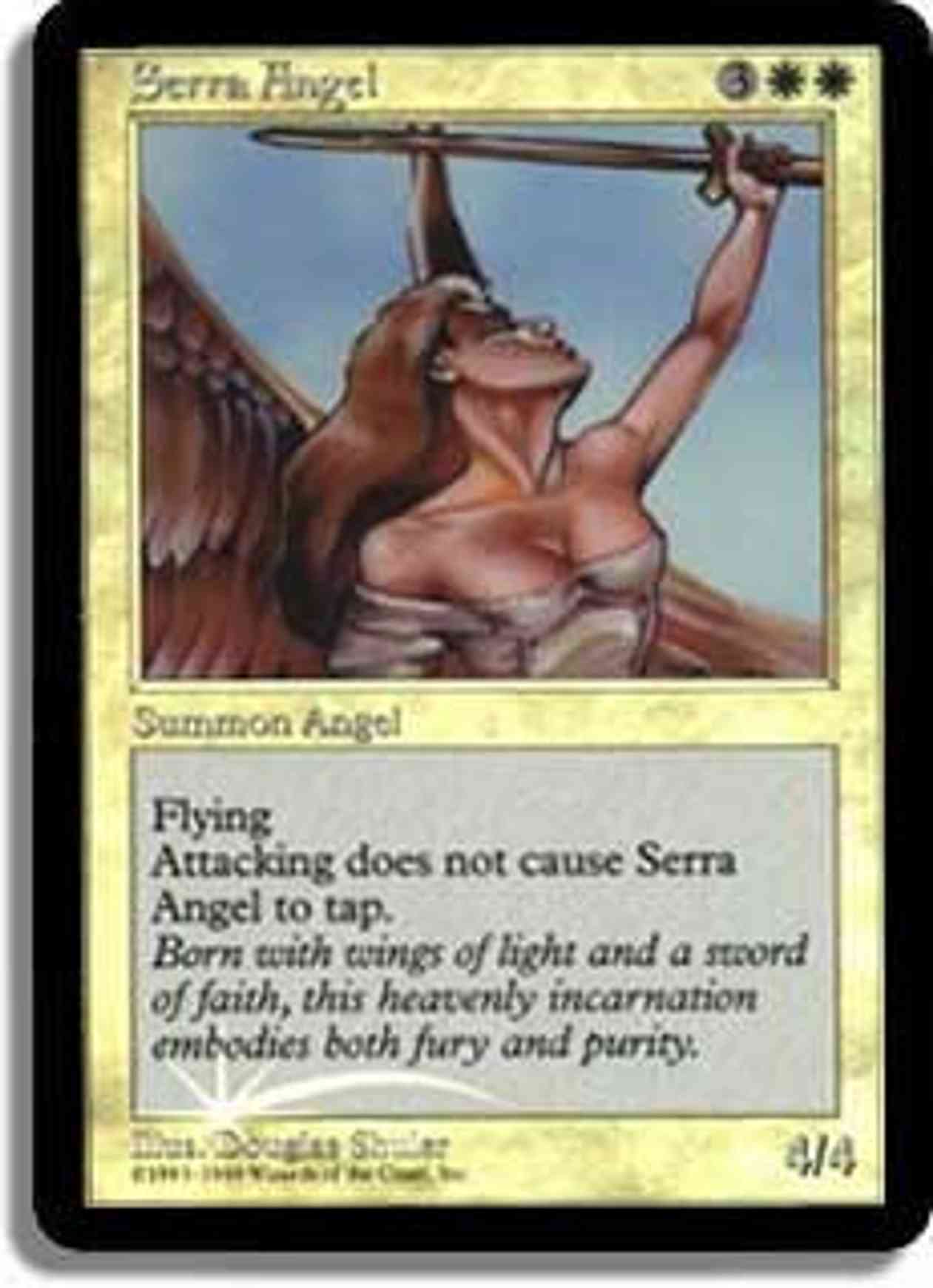 Serra Angel magic card front