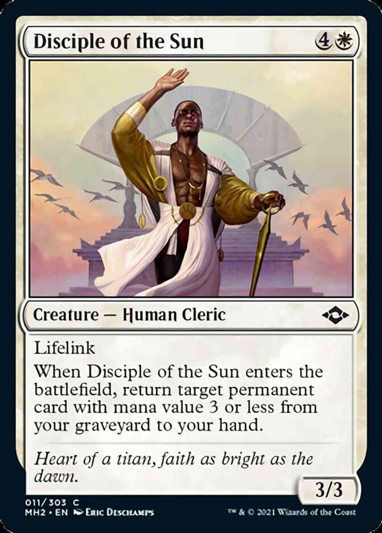 Disciple of the Sun magic card front