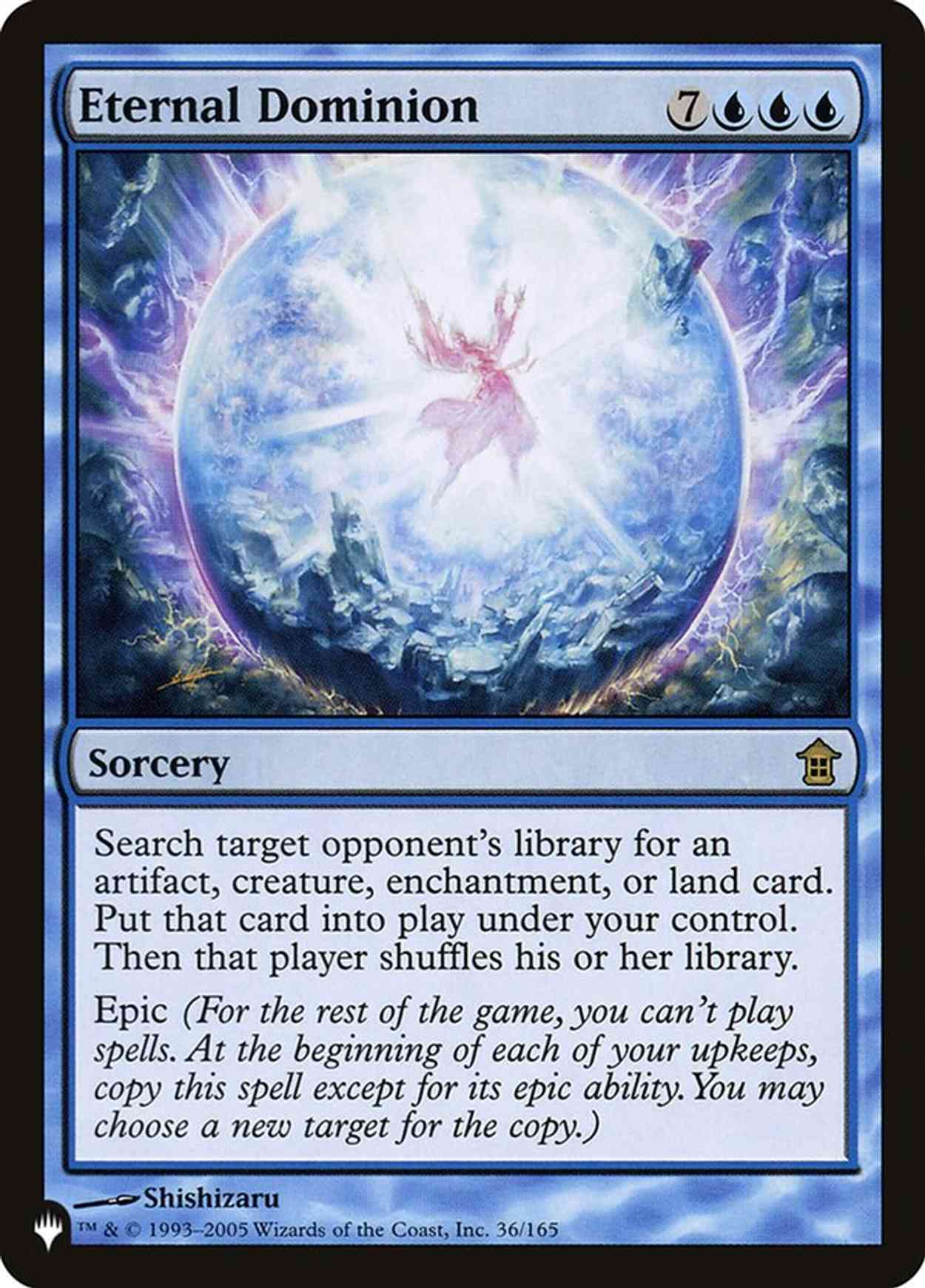 Eternal Dominion magic card front