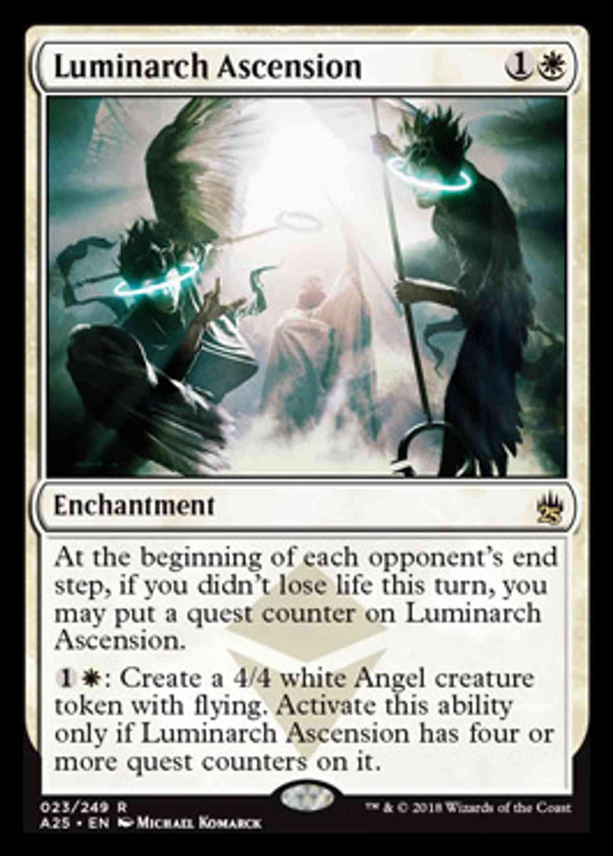Luminarch Ascension magic card front