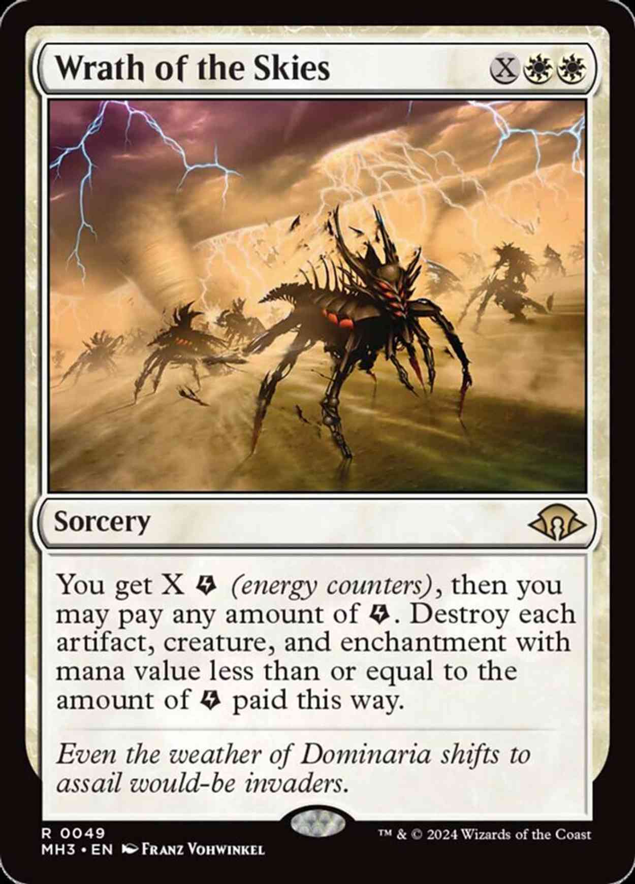 Wrath of the Skies Price from mtg Modern Horizons 3