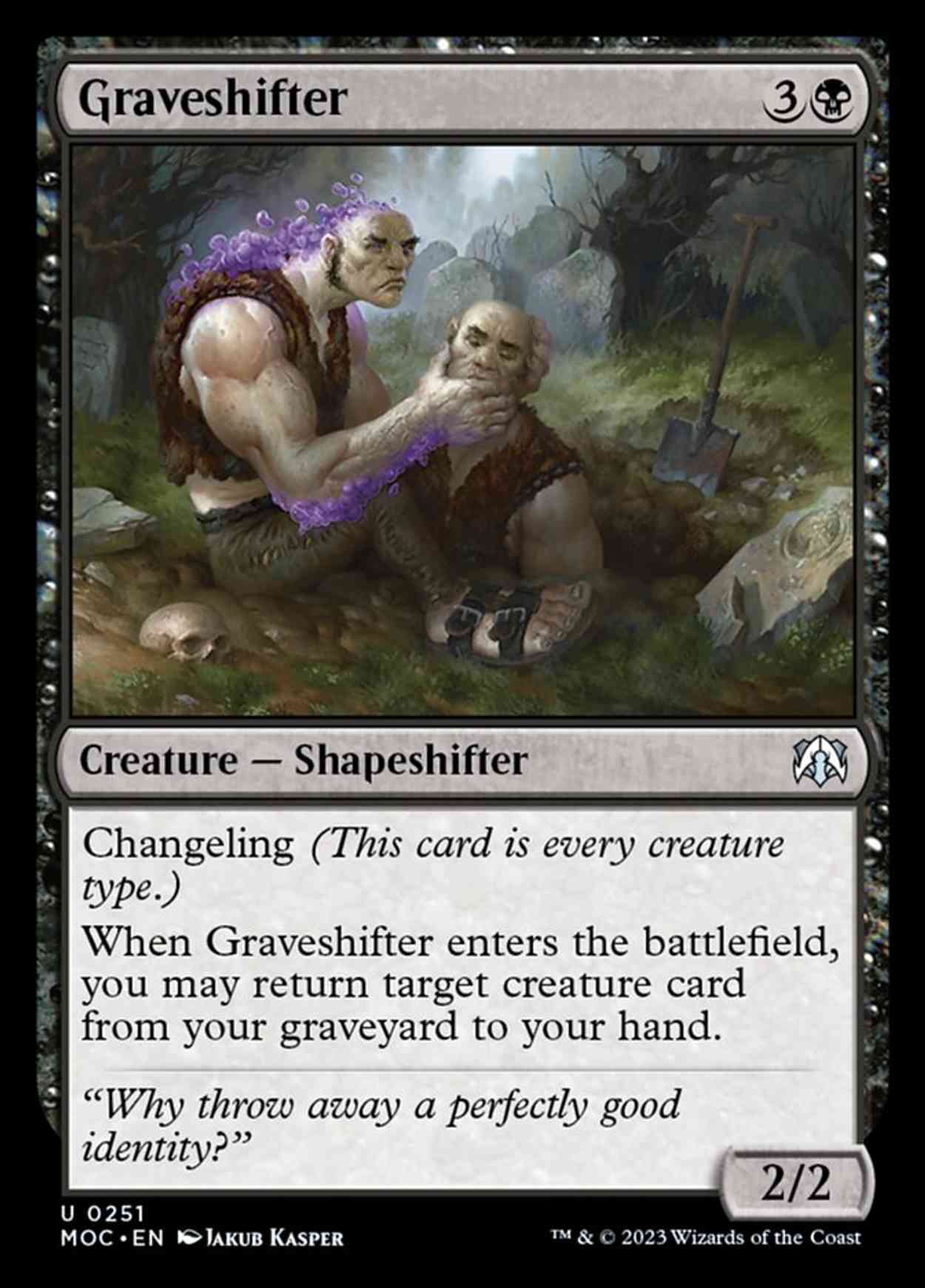 Graveshifter magic card front
