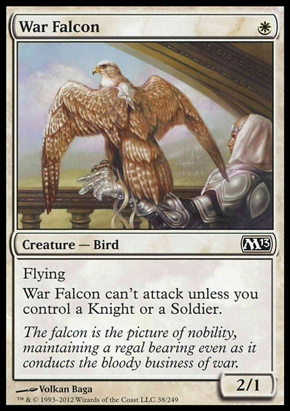 War Falcon magic card front