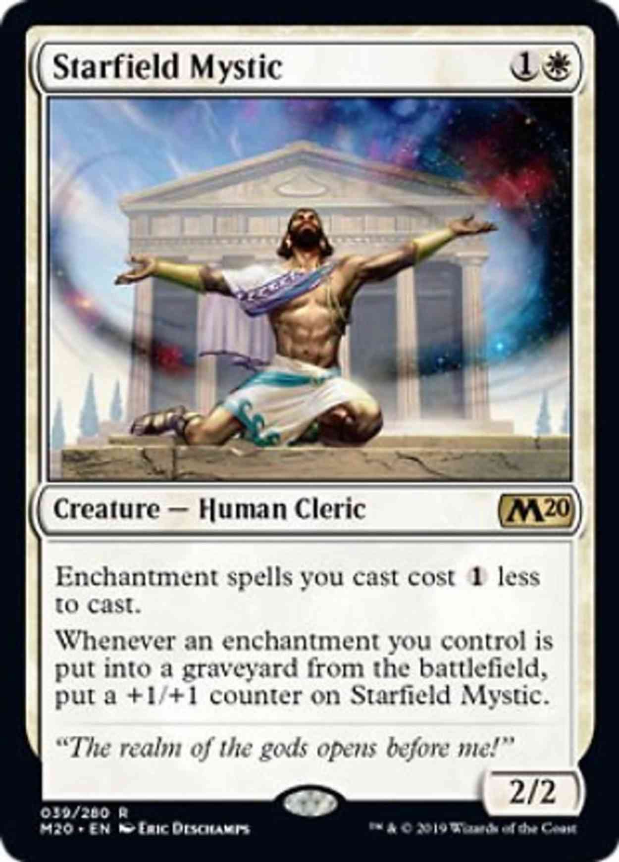 Starfield Mystic magic card front
