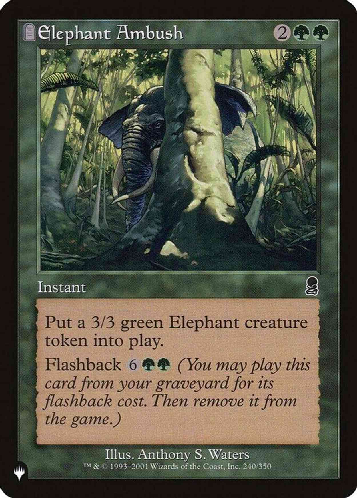 Elephant Ambush magic card front