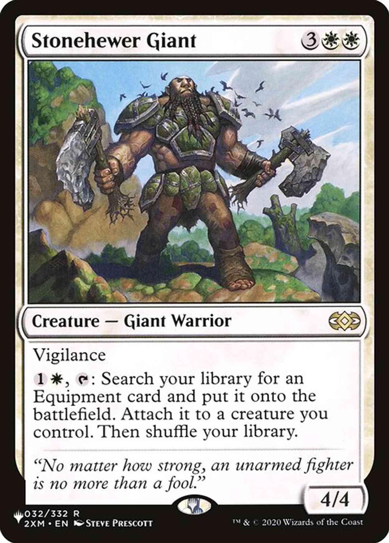 Stonehewer Giant magic card front
