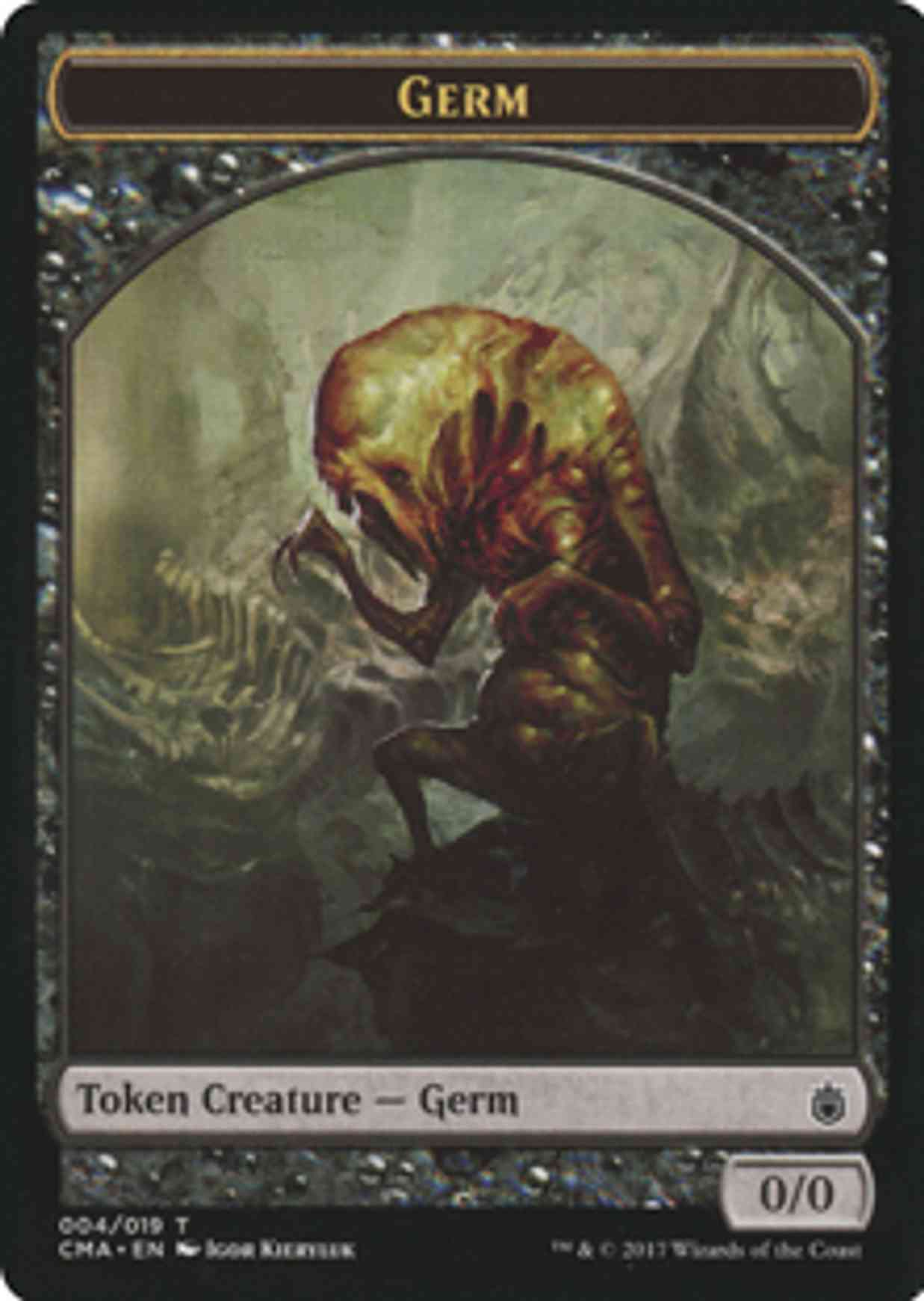 Germ Token (004) magic card front