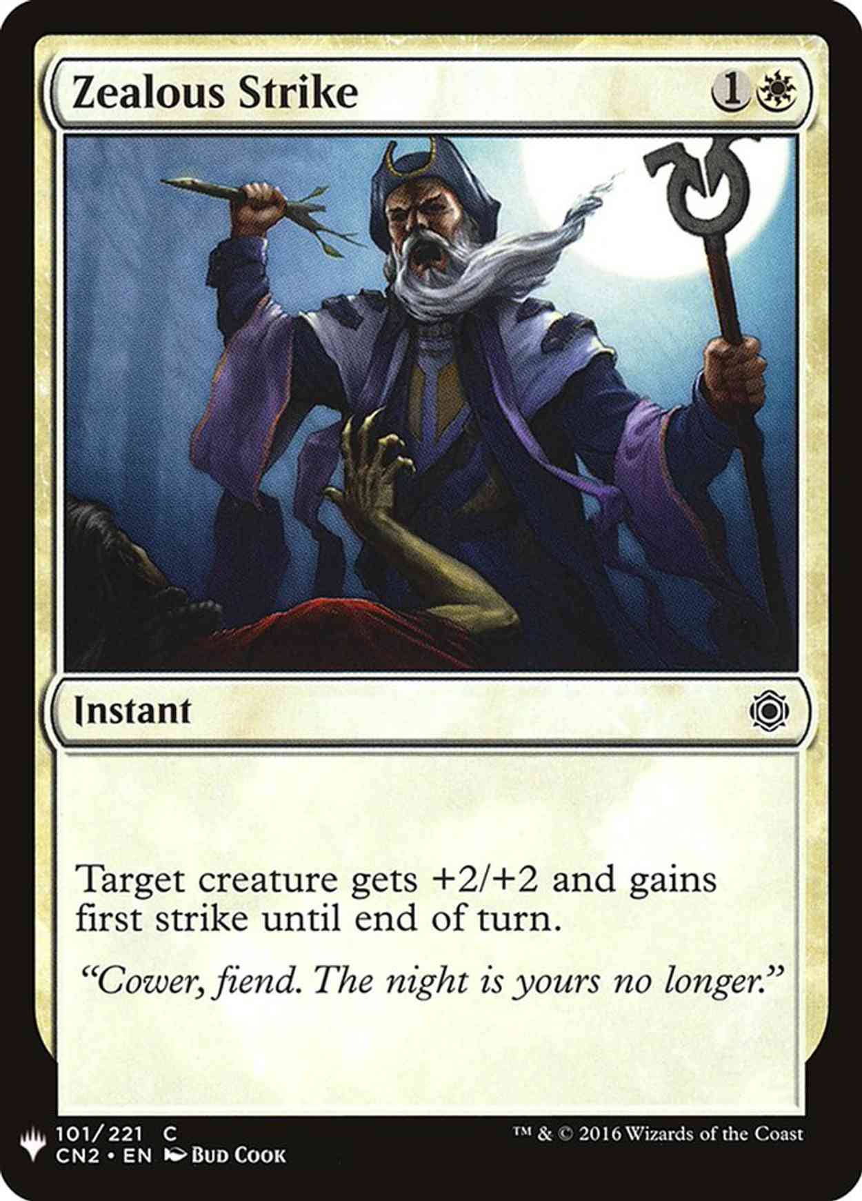 Zealous Strike magic card front