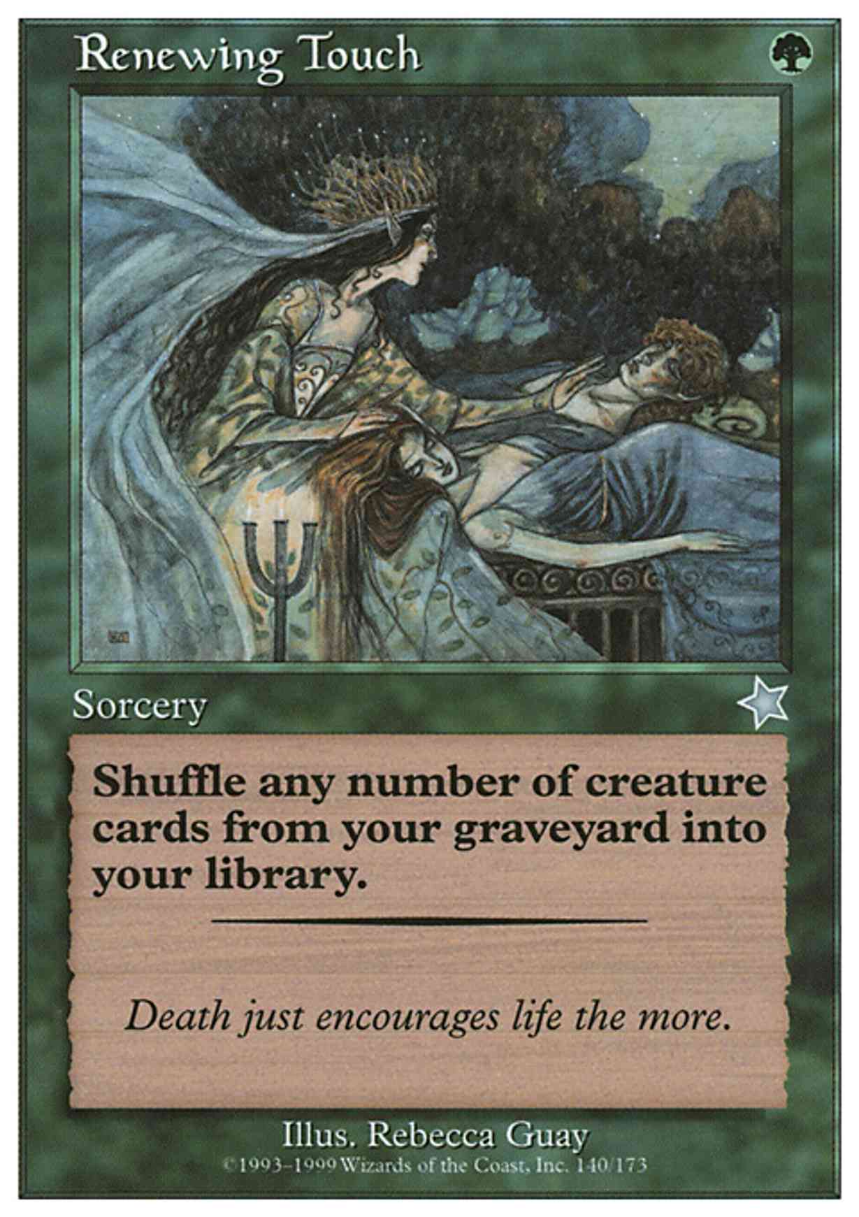 Renewing Touch magic card front