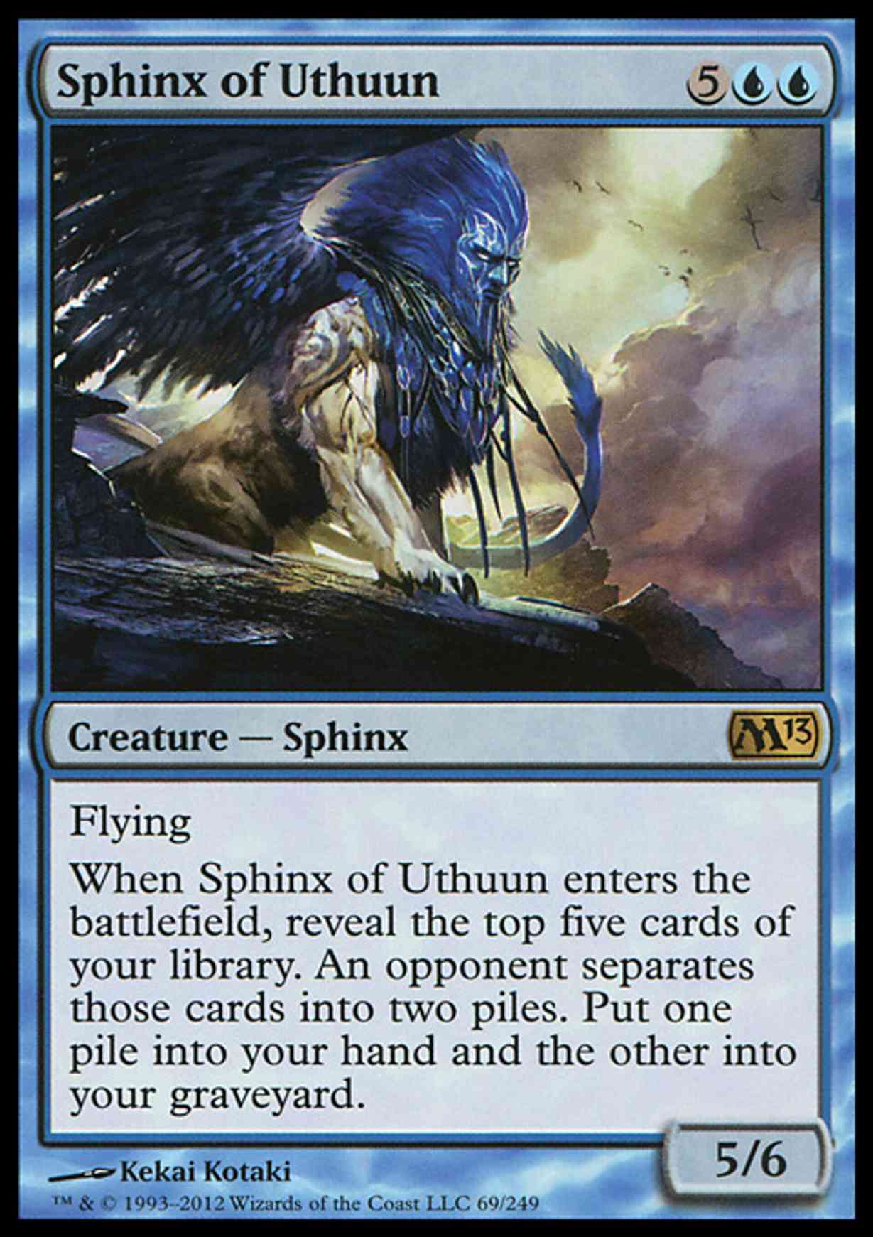 Sphinx of Uthuun magic card front