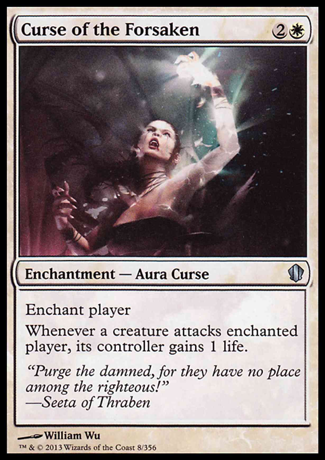 Curse of the Forsaken magic card front