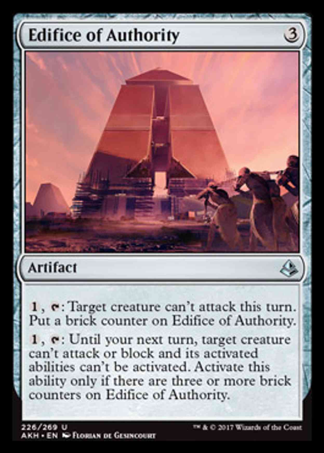 Edifice of Authority magic card front