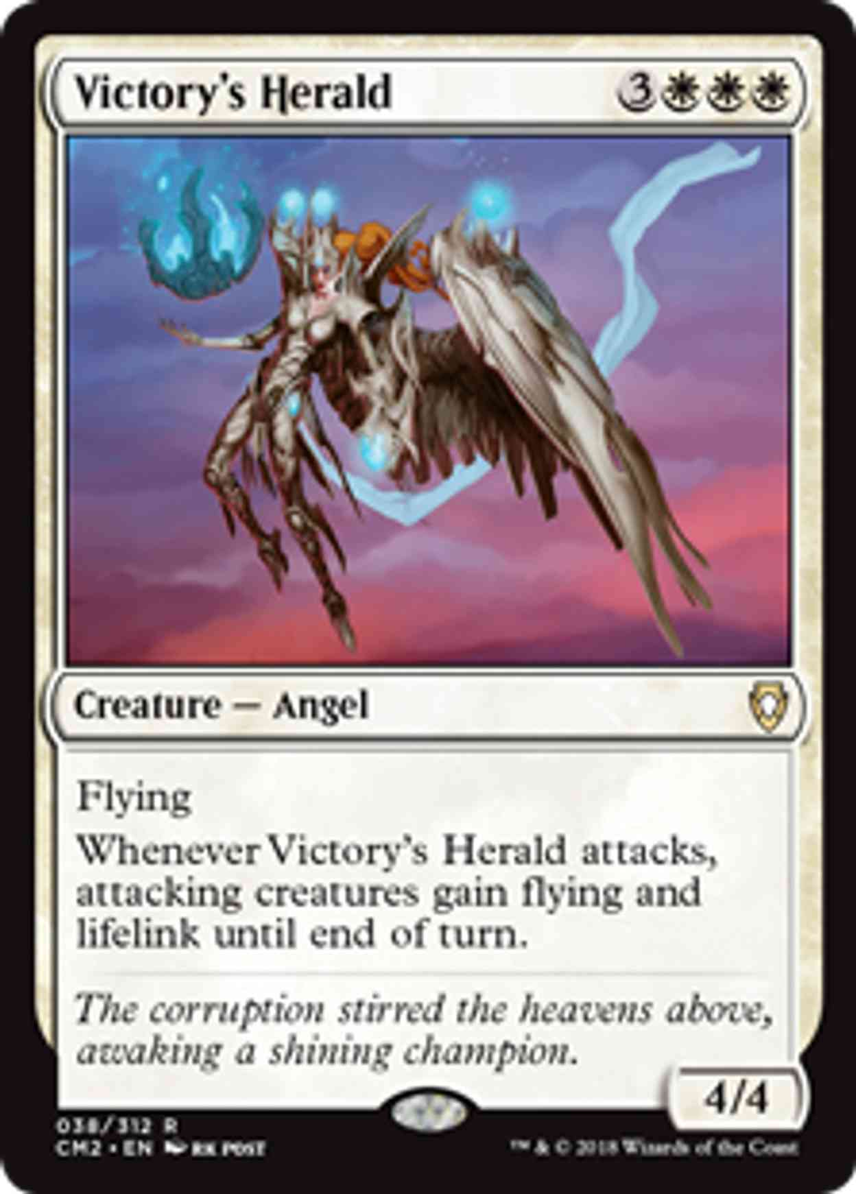 Victory's Herald magic card front