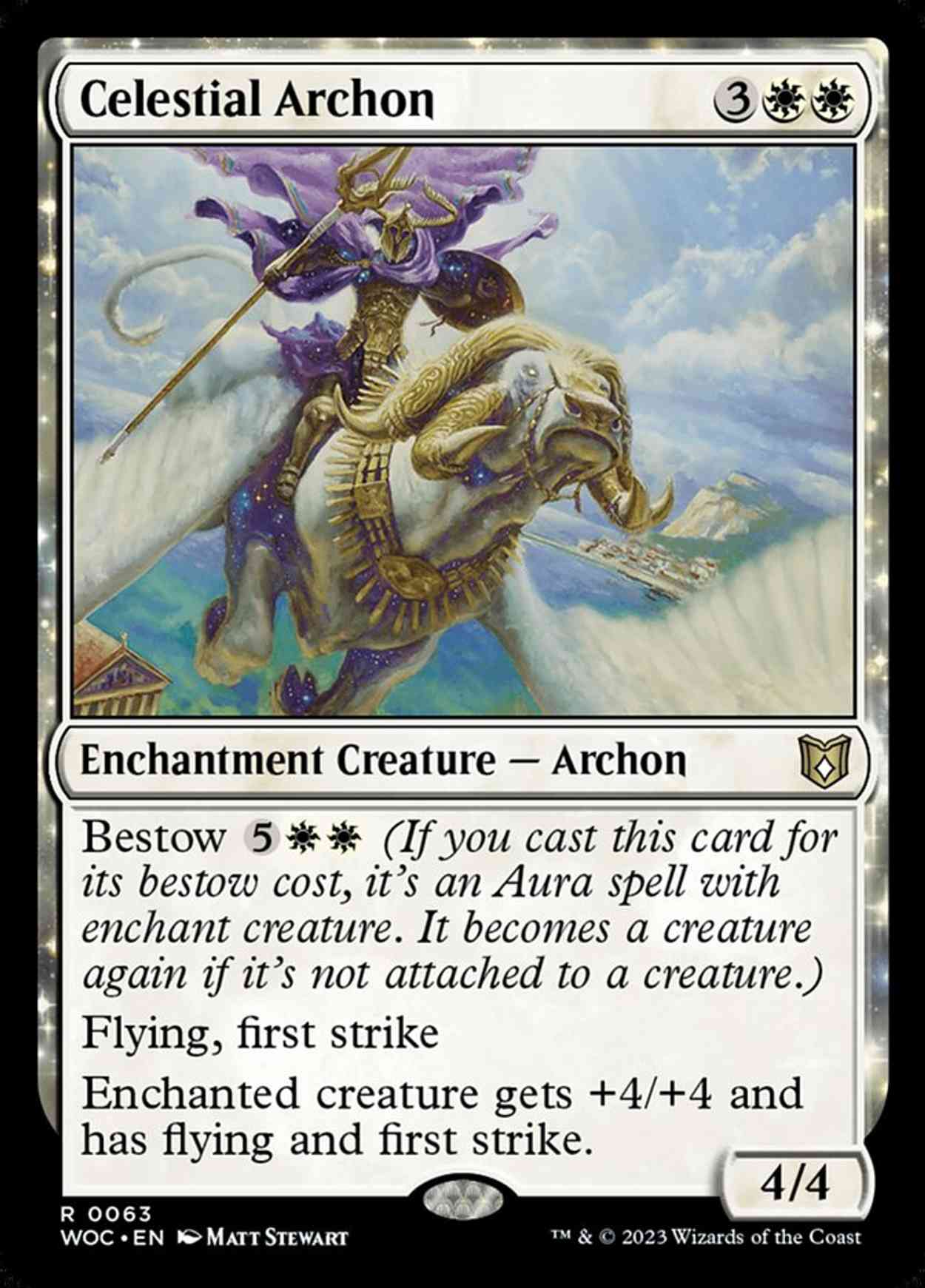 Celestial Archon magic card front