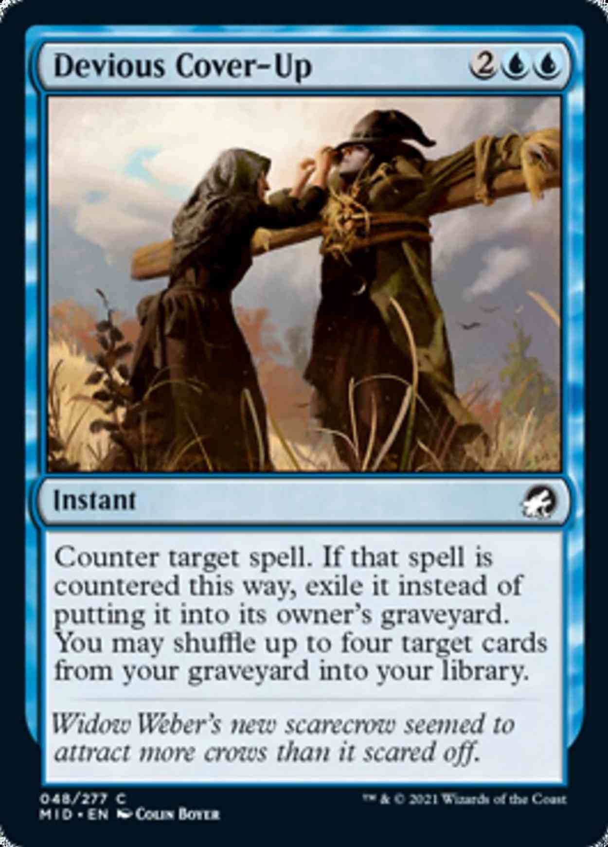 Devious Cover-Up magic card front