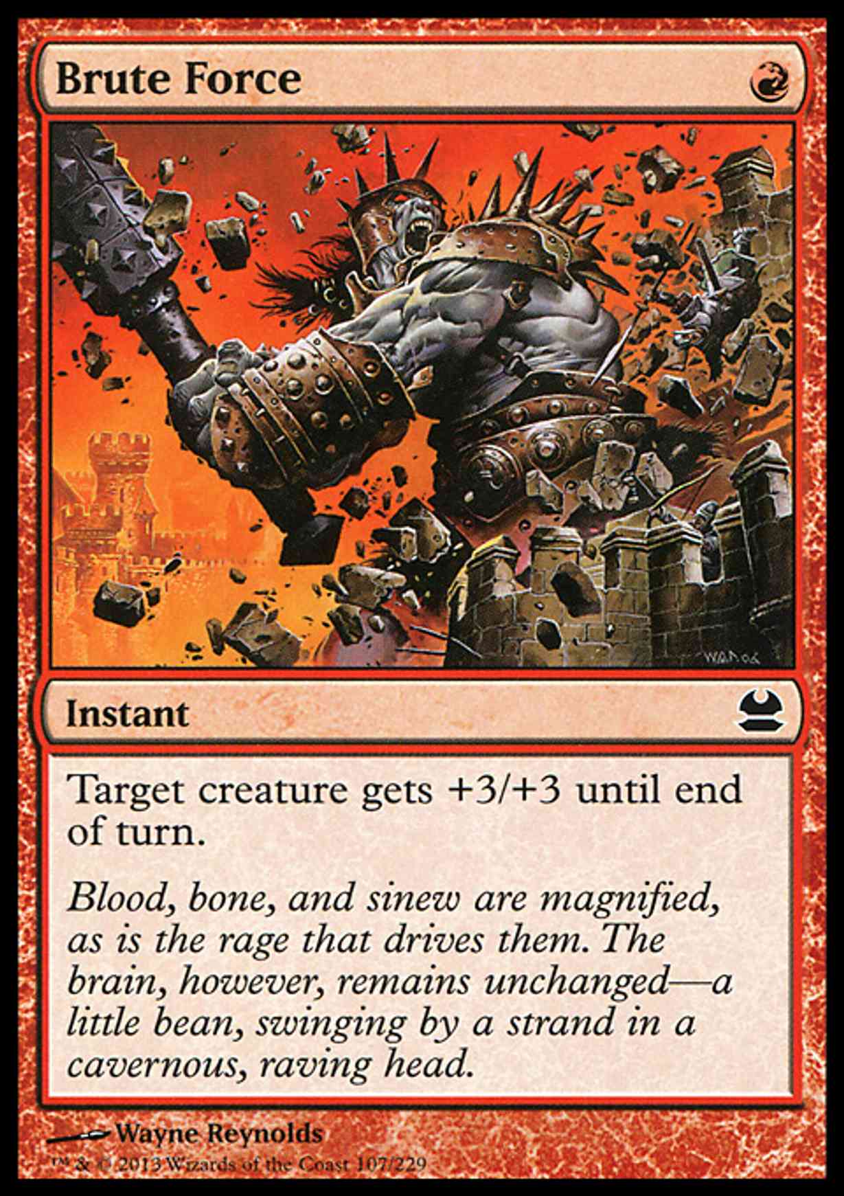 Brute Force magic card front