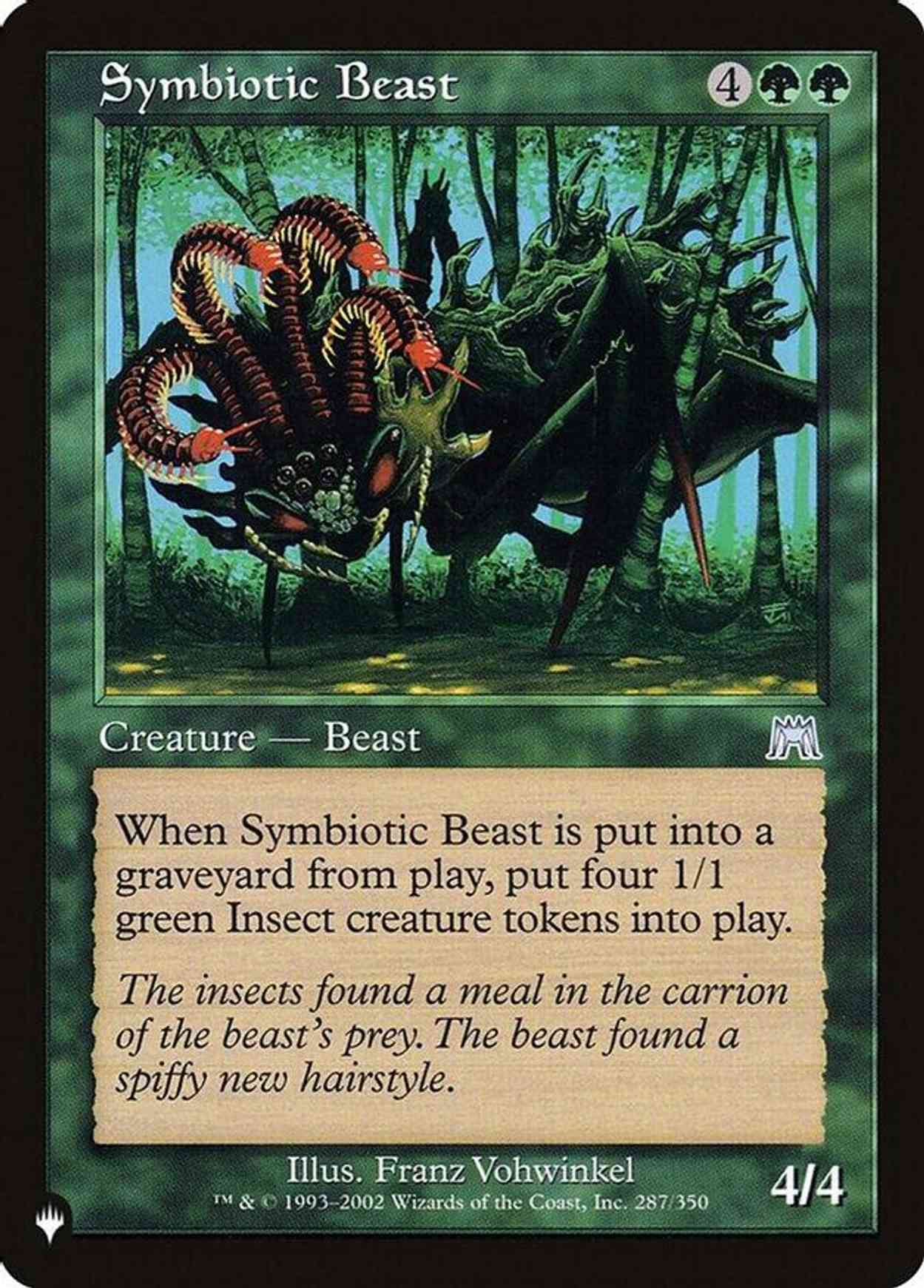 Symbiotic Beast magic card front