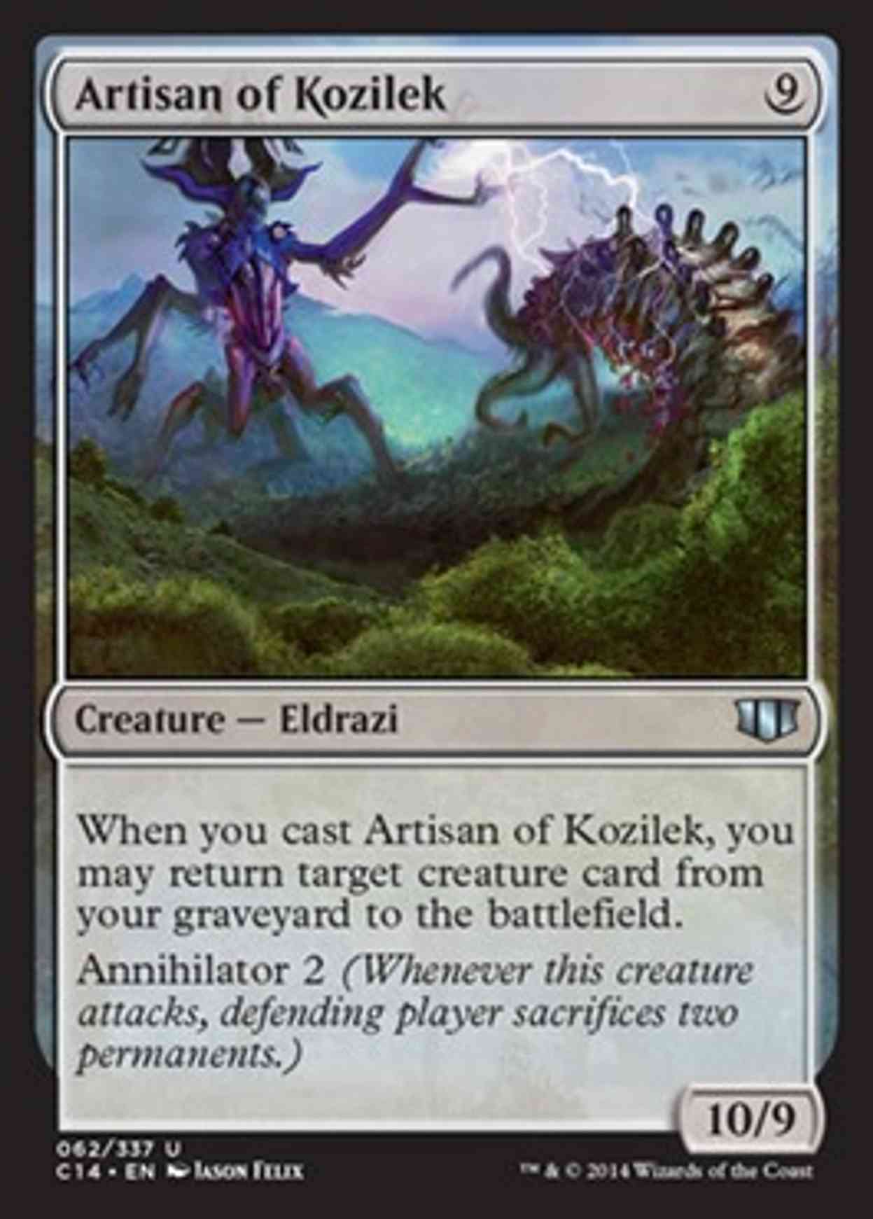 Artisan of Kozilek magic card front
