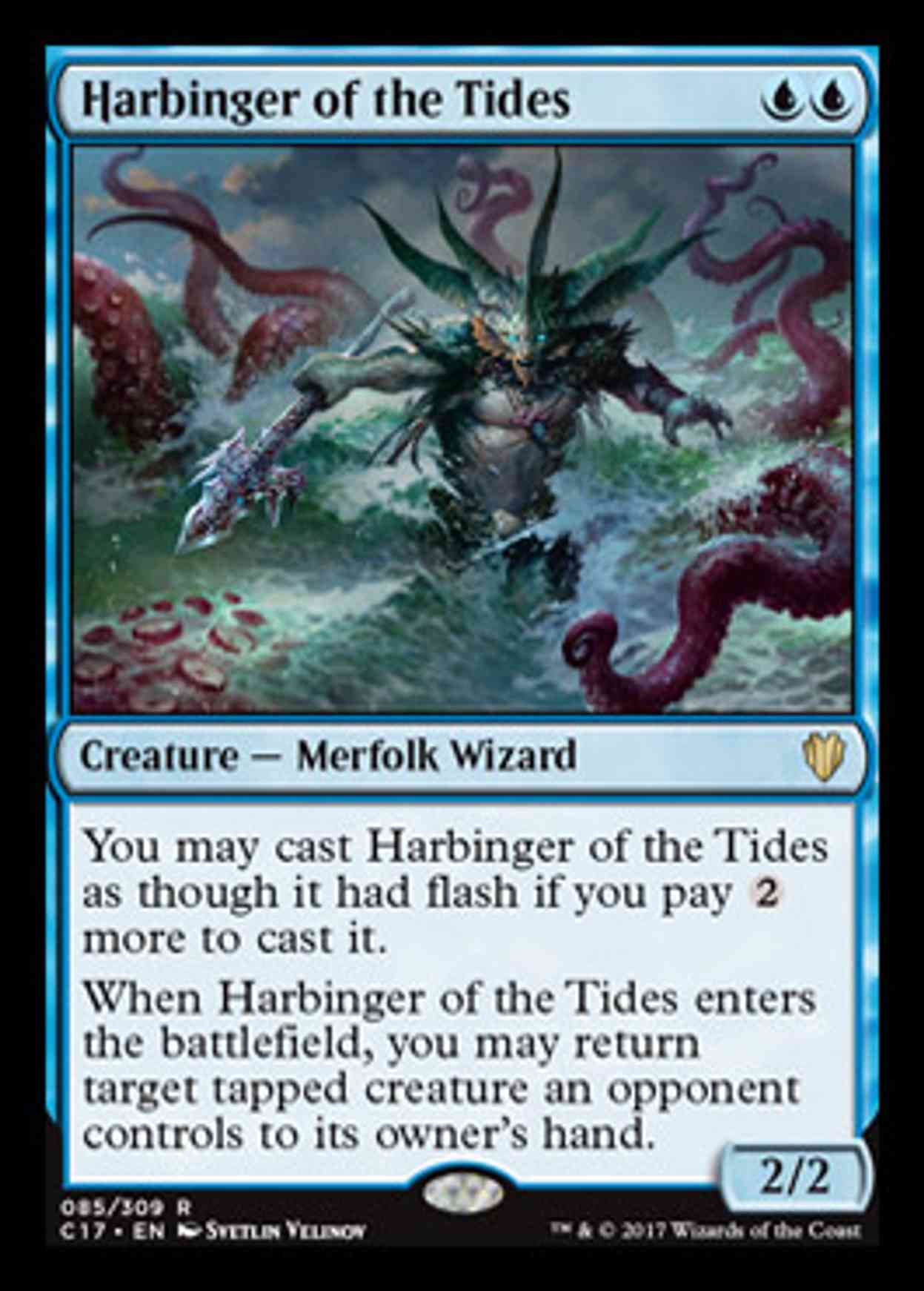 Harbinger of the Tides magic card front