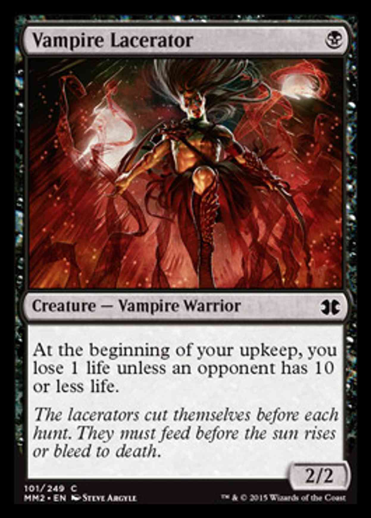 Vampire Lacerator magic card front