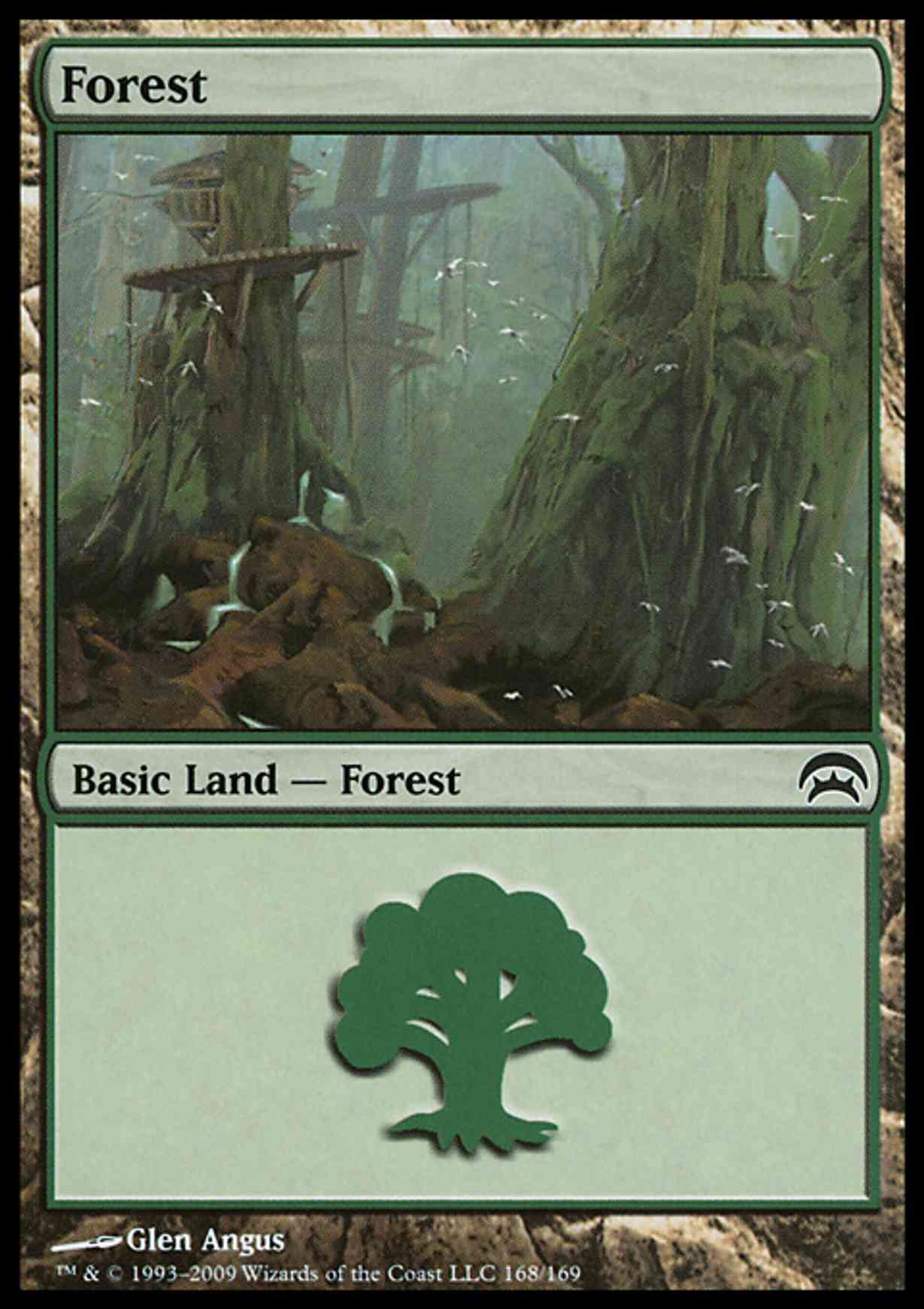 Forest (168)  magic card front