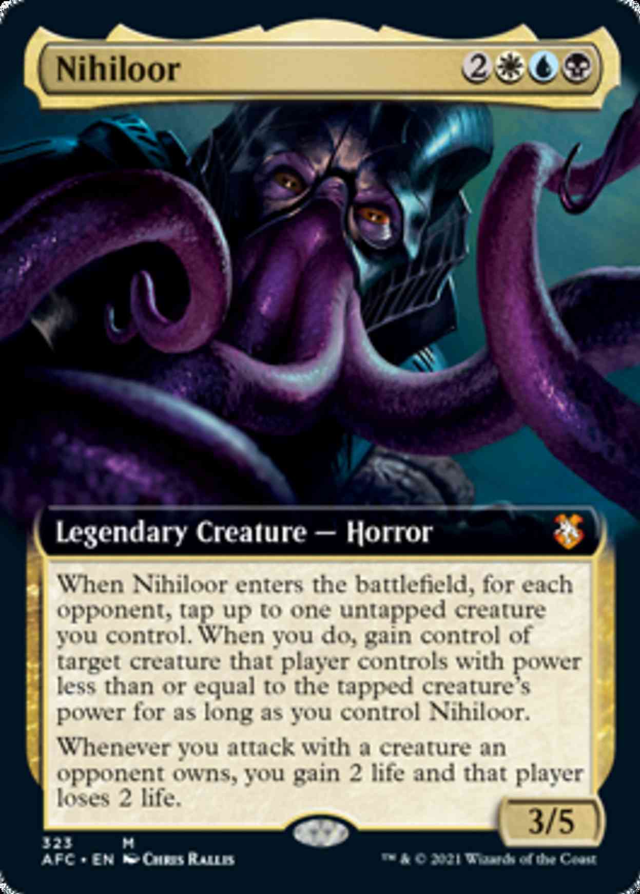 Nihiloor (Extended Art) magic card front