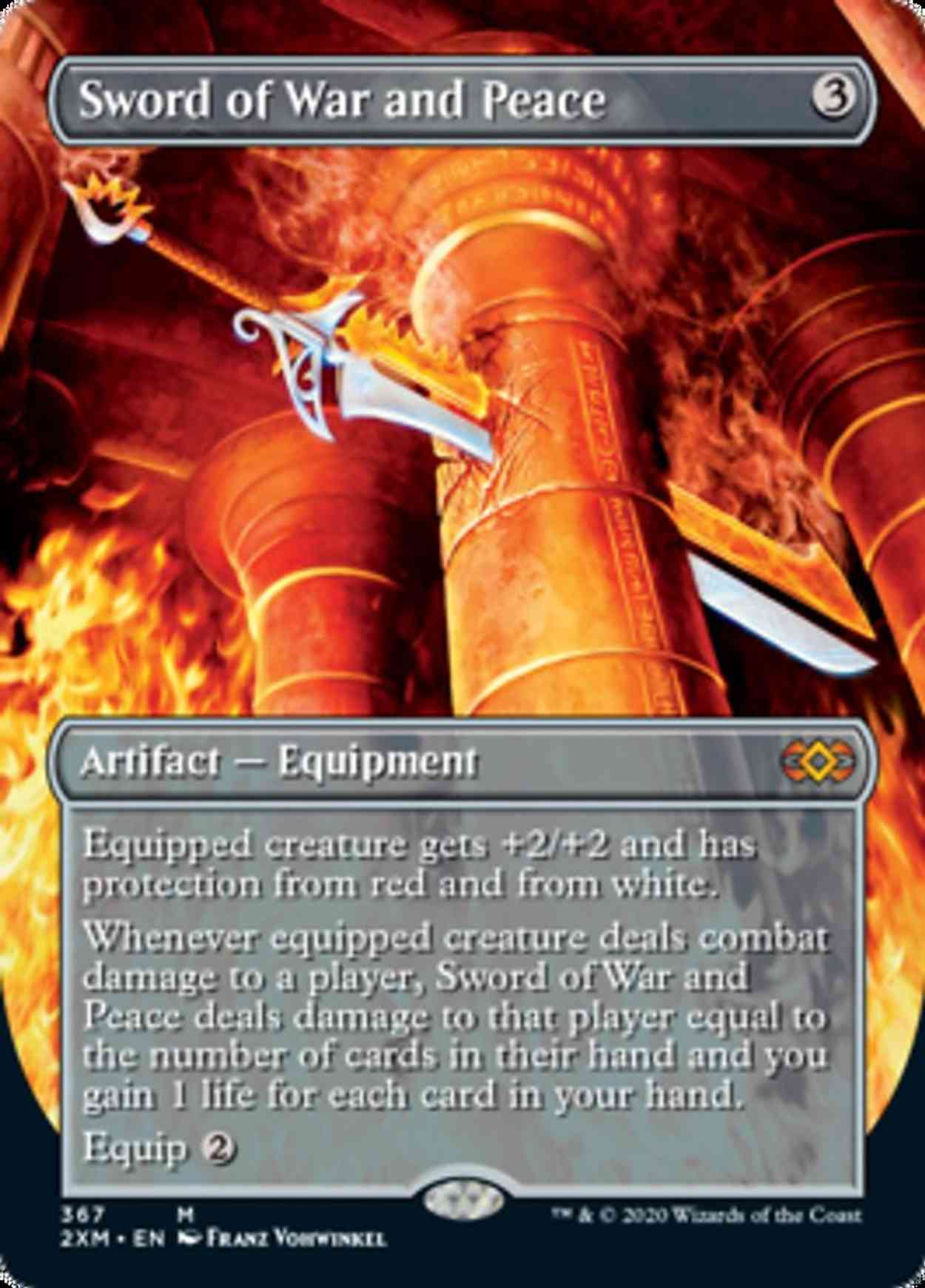 Sword of War and Peace (Borderless) magic card front