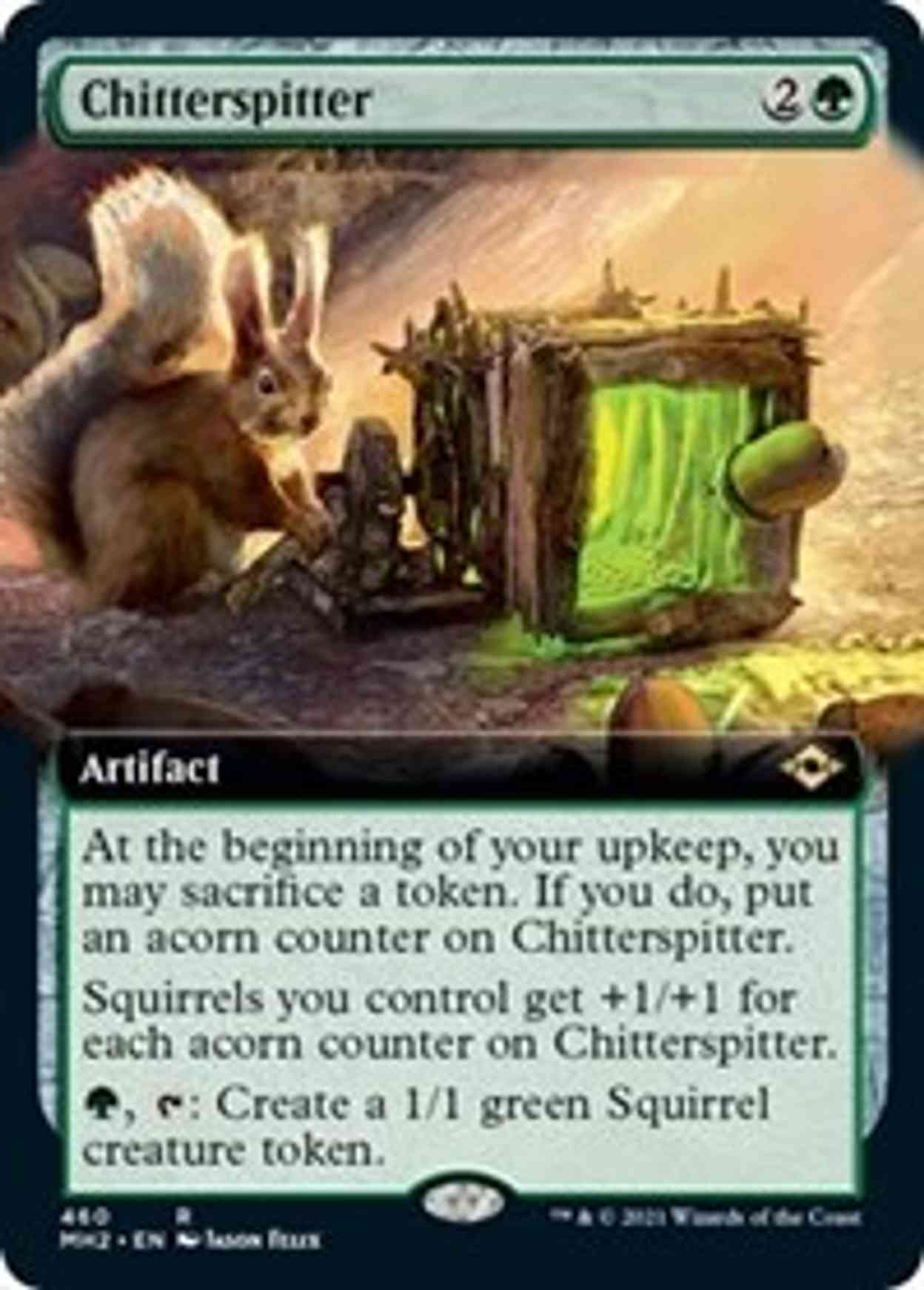 Chitterspitter (Extended Art) magic card front