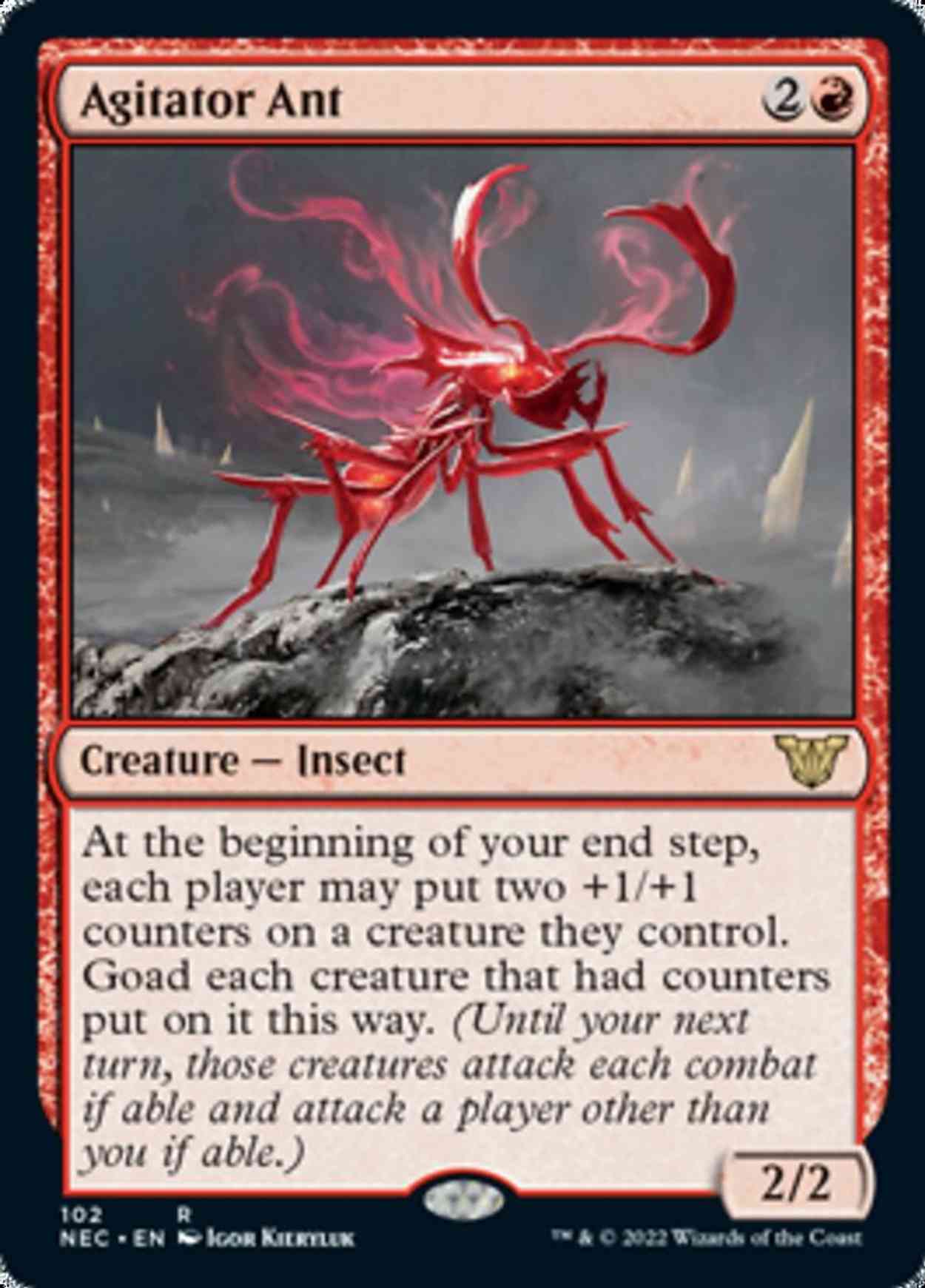 Agitator Ant magic card front