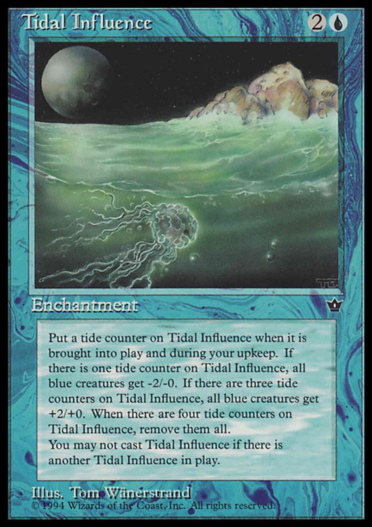 Tidal Influence magic card front