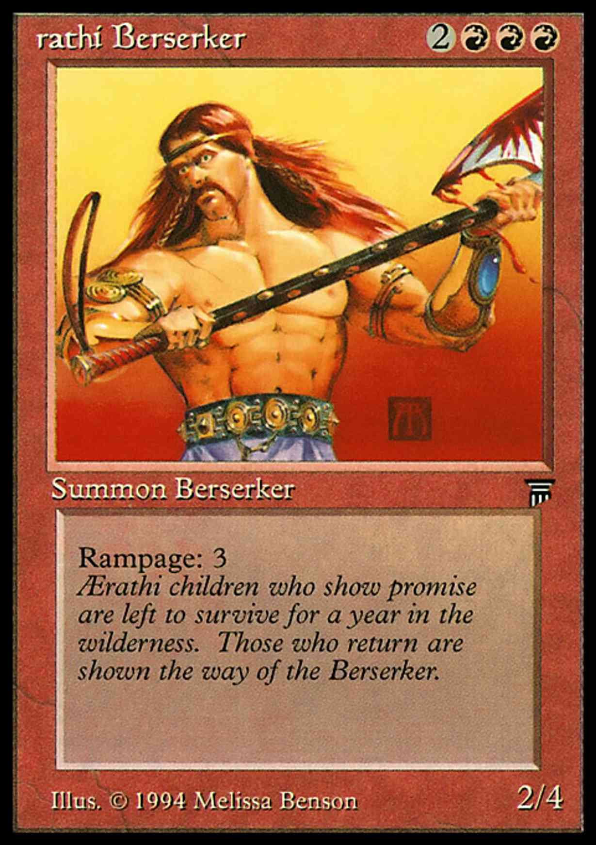 AErathi Berserker magic card front