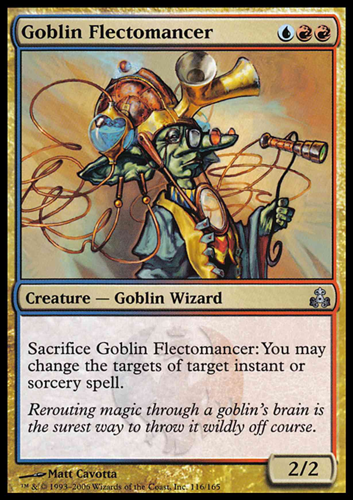Goblin Flectomancer magic card front