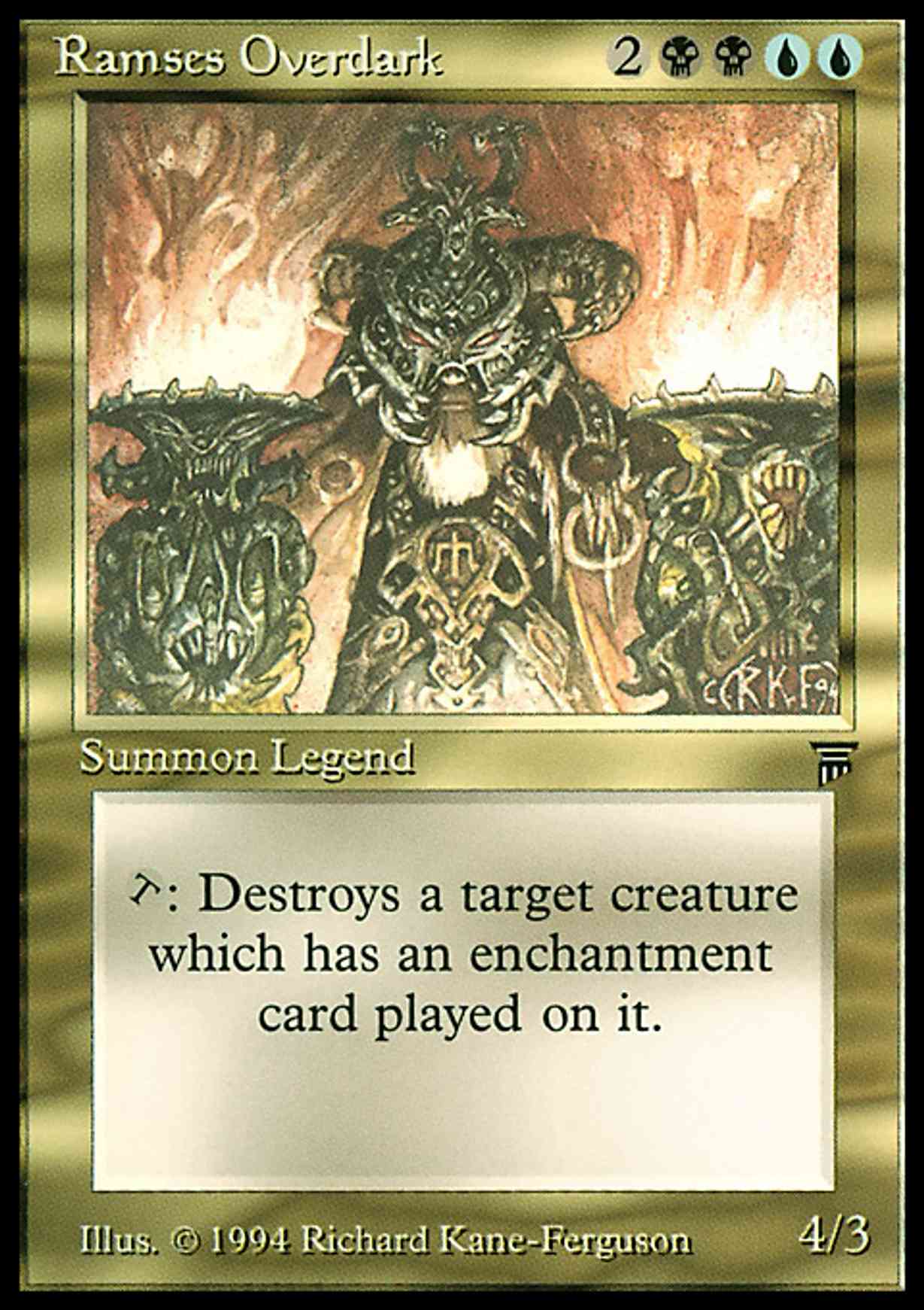 Ramses Overdark magic card front