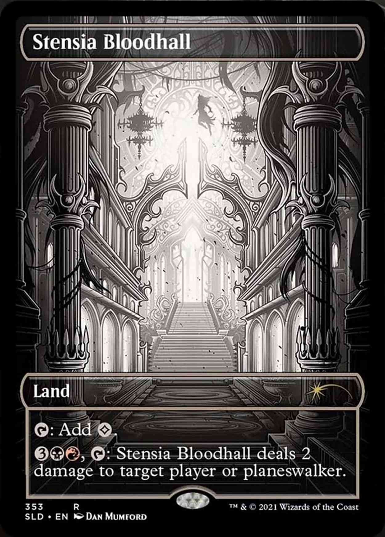 Stensia Bloodhall magic card front
