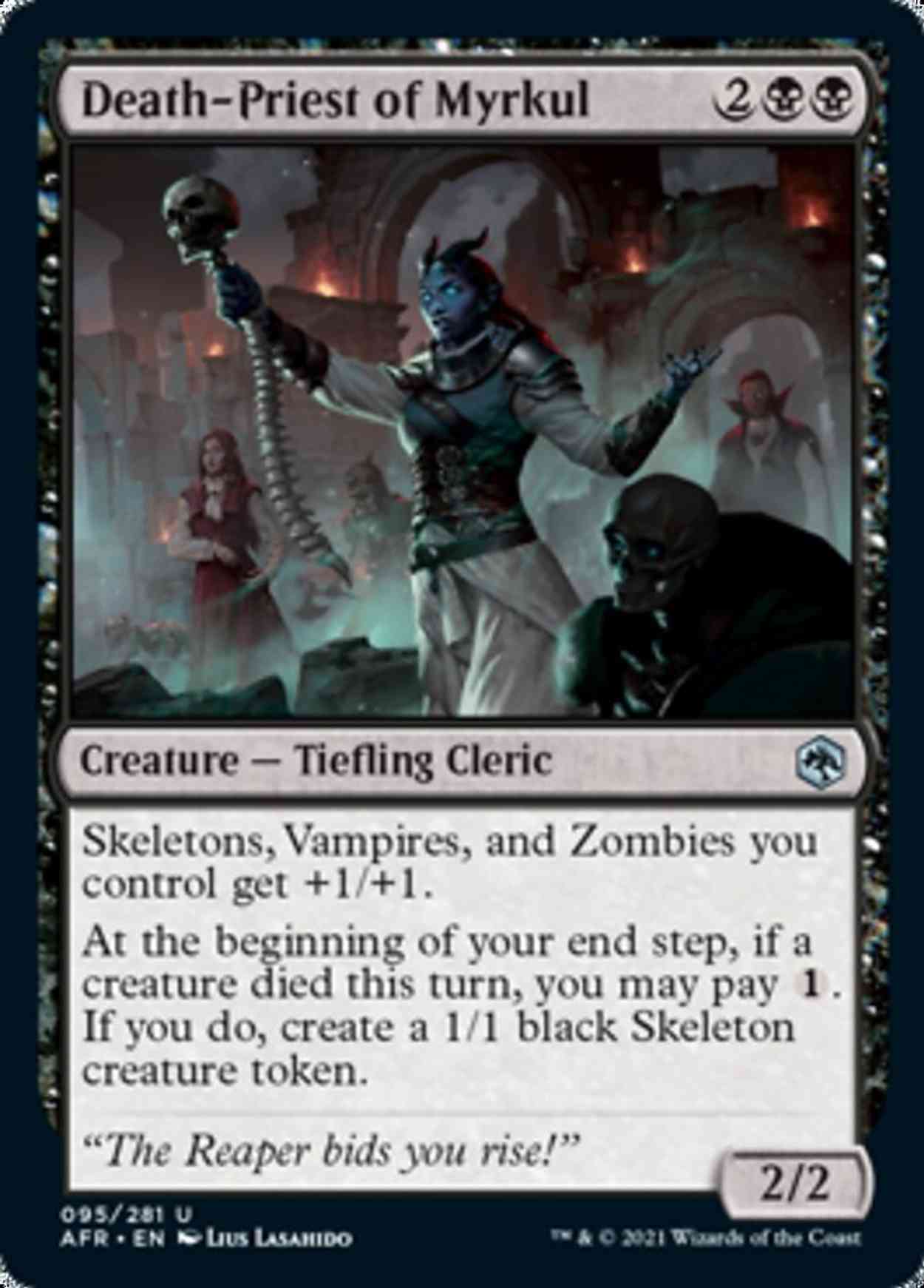 Death-Priest of Myrkul magic card front
