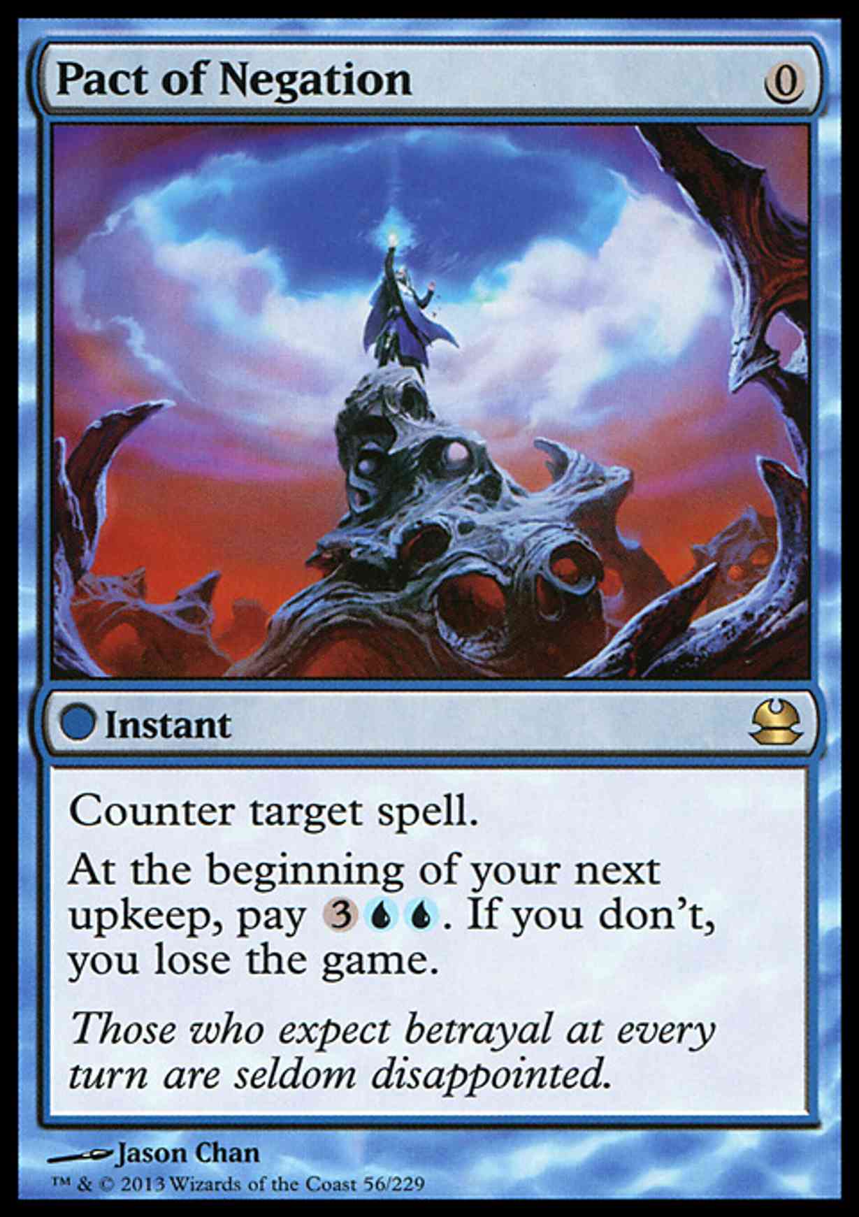 Pact of Negation magic card front