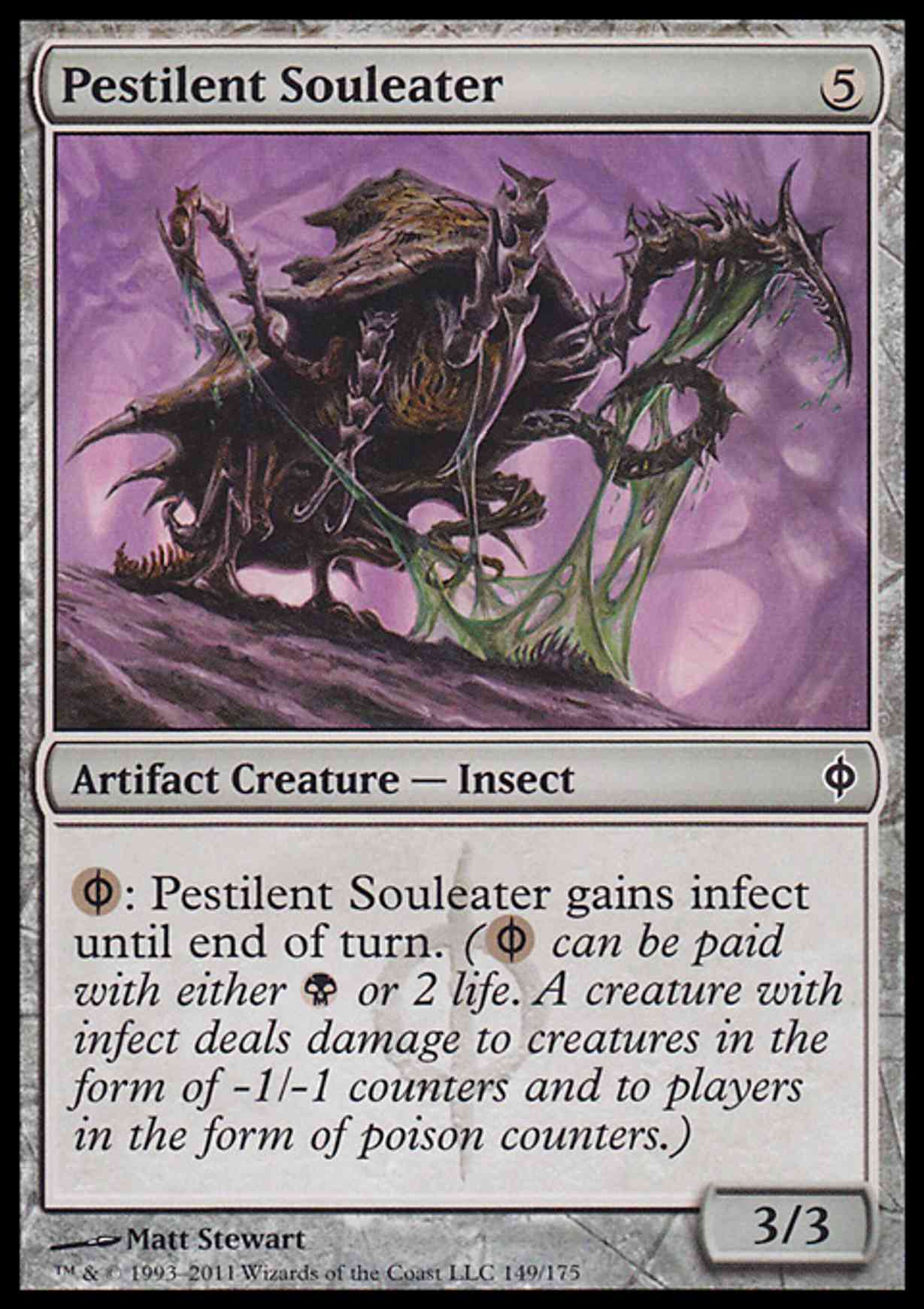 Pestilent Souleater magic card front