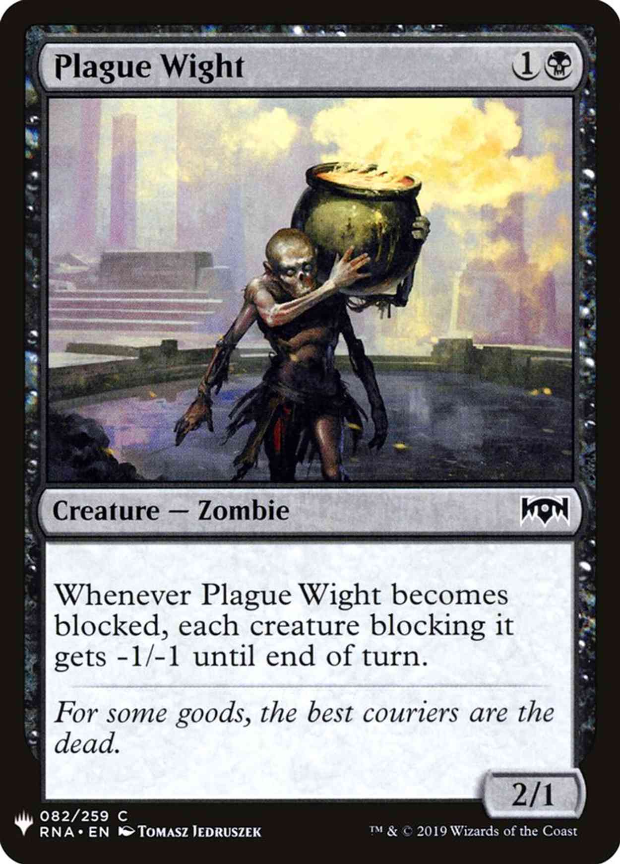 Plague Wight magic card front