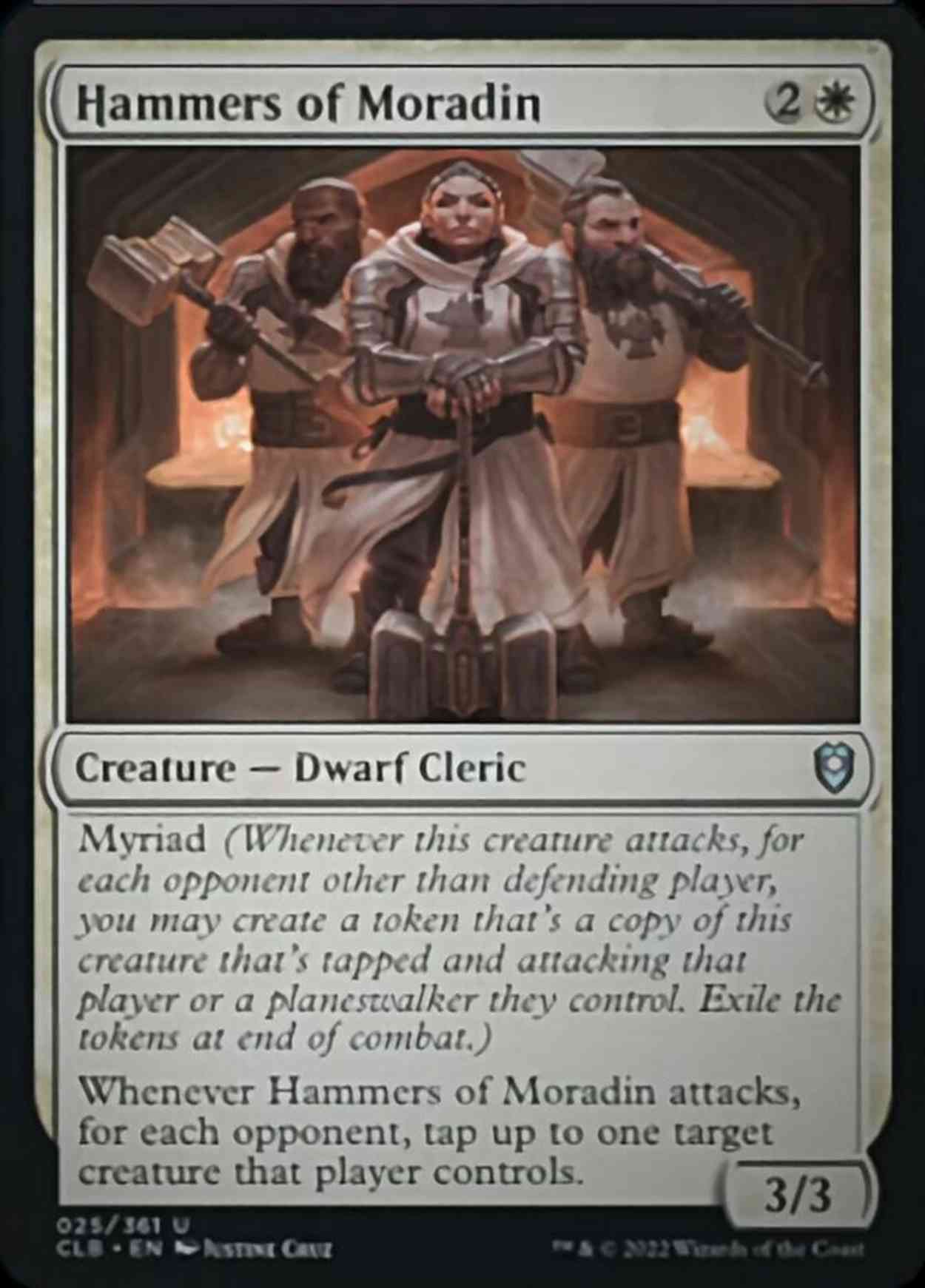 Hammers of Moradin magic card front