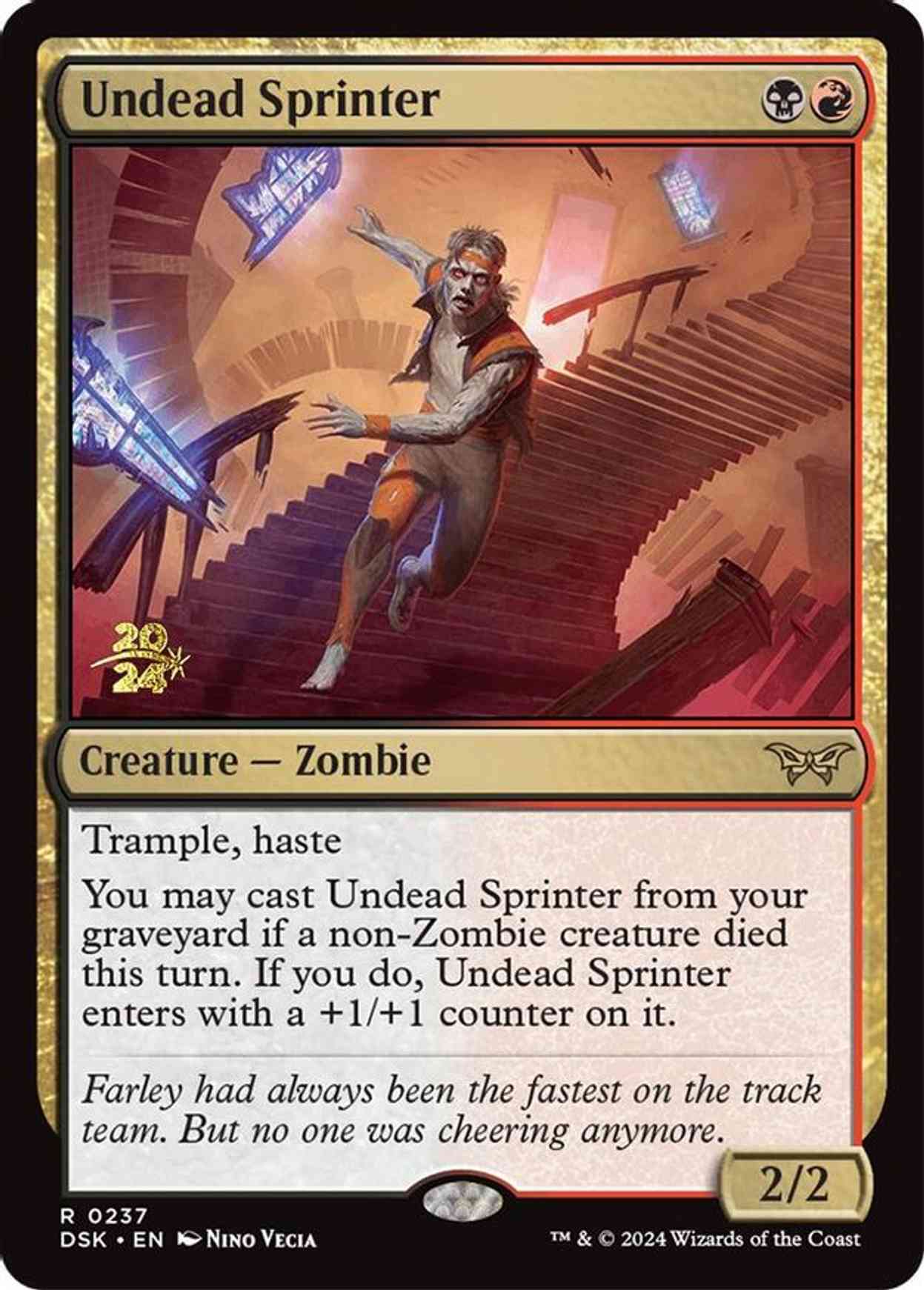 Undead Sprinter magic card front