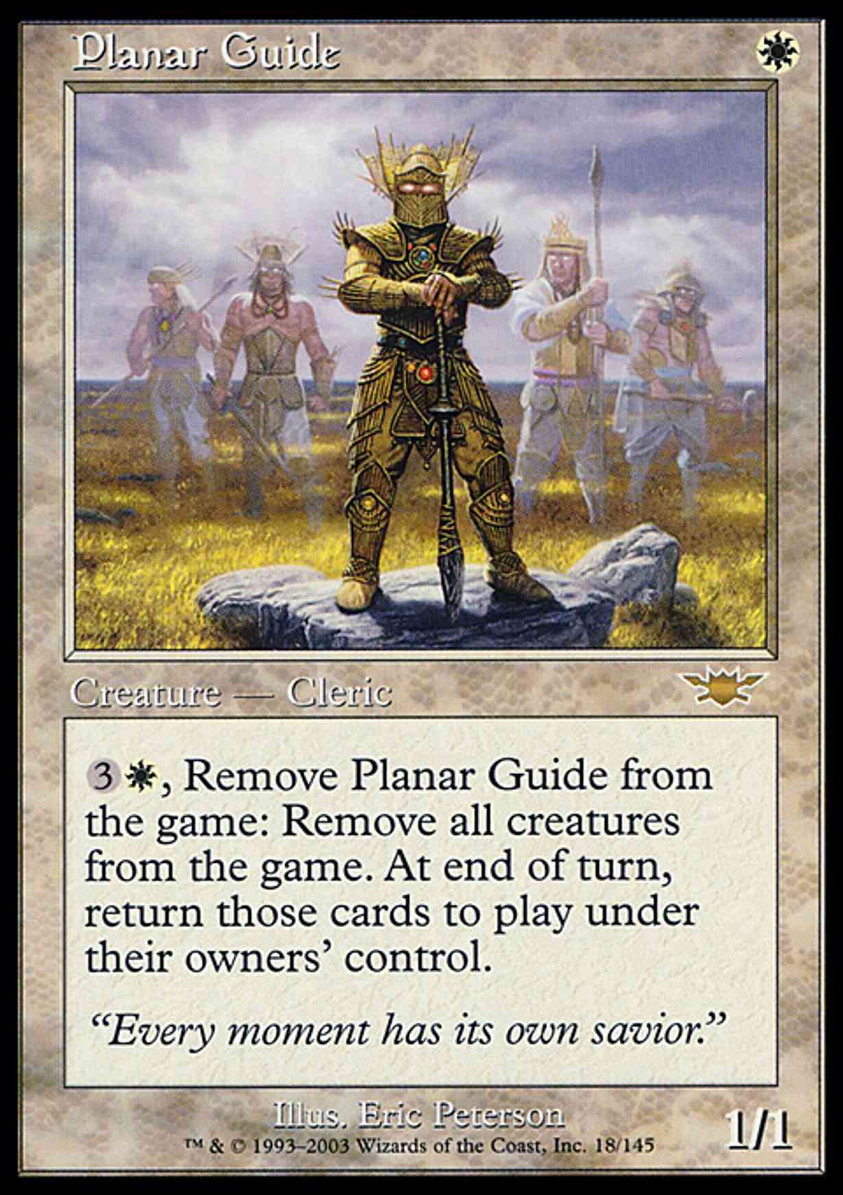 Planar Guide magic card front