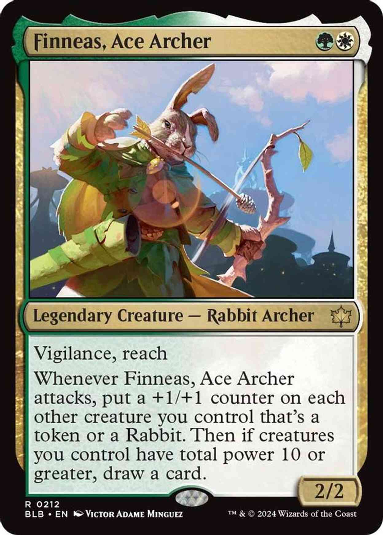 Finneas, Ace Archer Price from mtg Bloomburrow