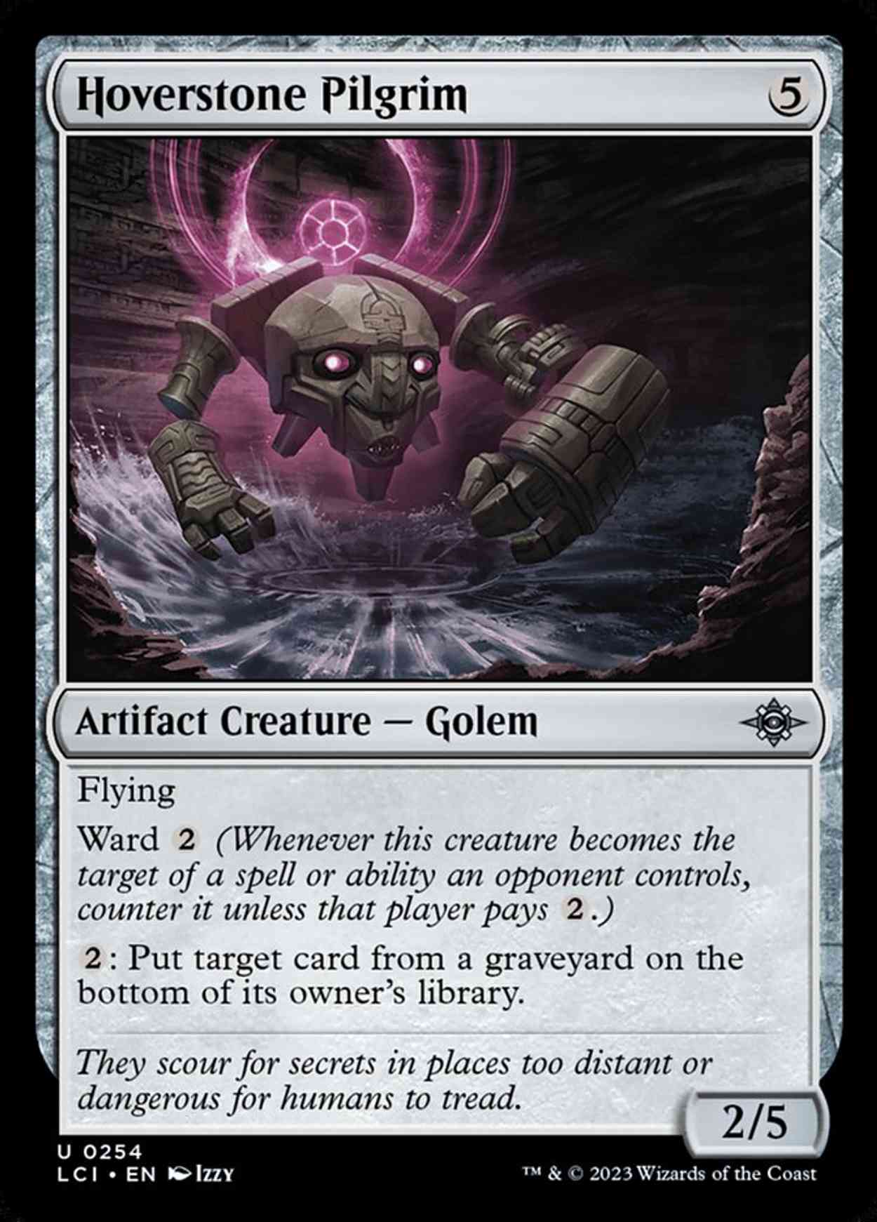 Hoverstone Pilgrim magic card front