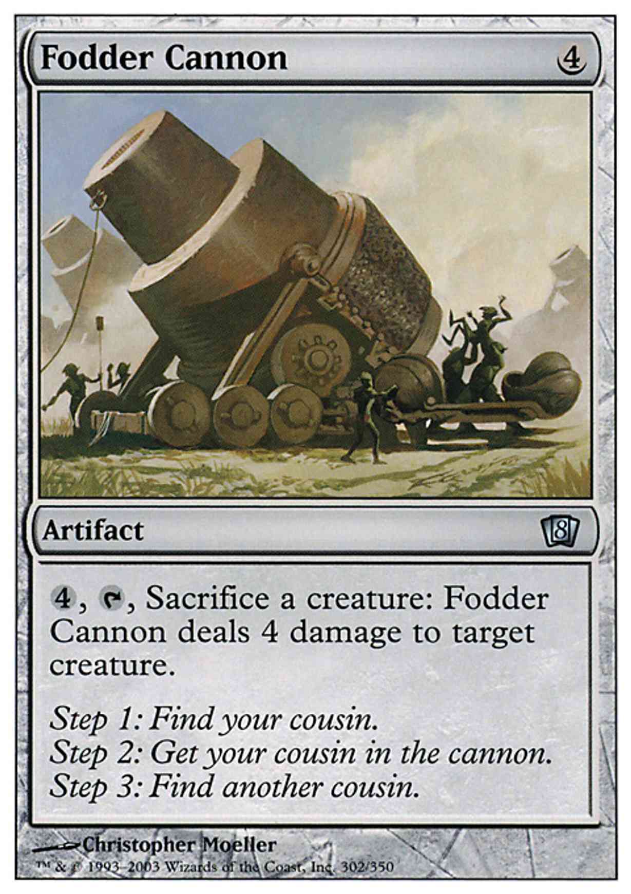 Fodder Cannon magic card front