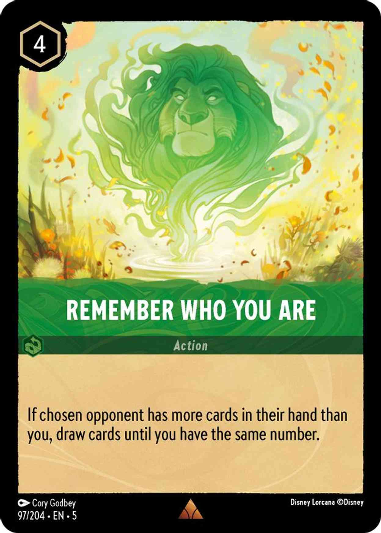 Remember Who You Are magic card front