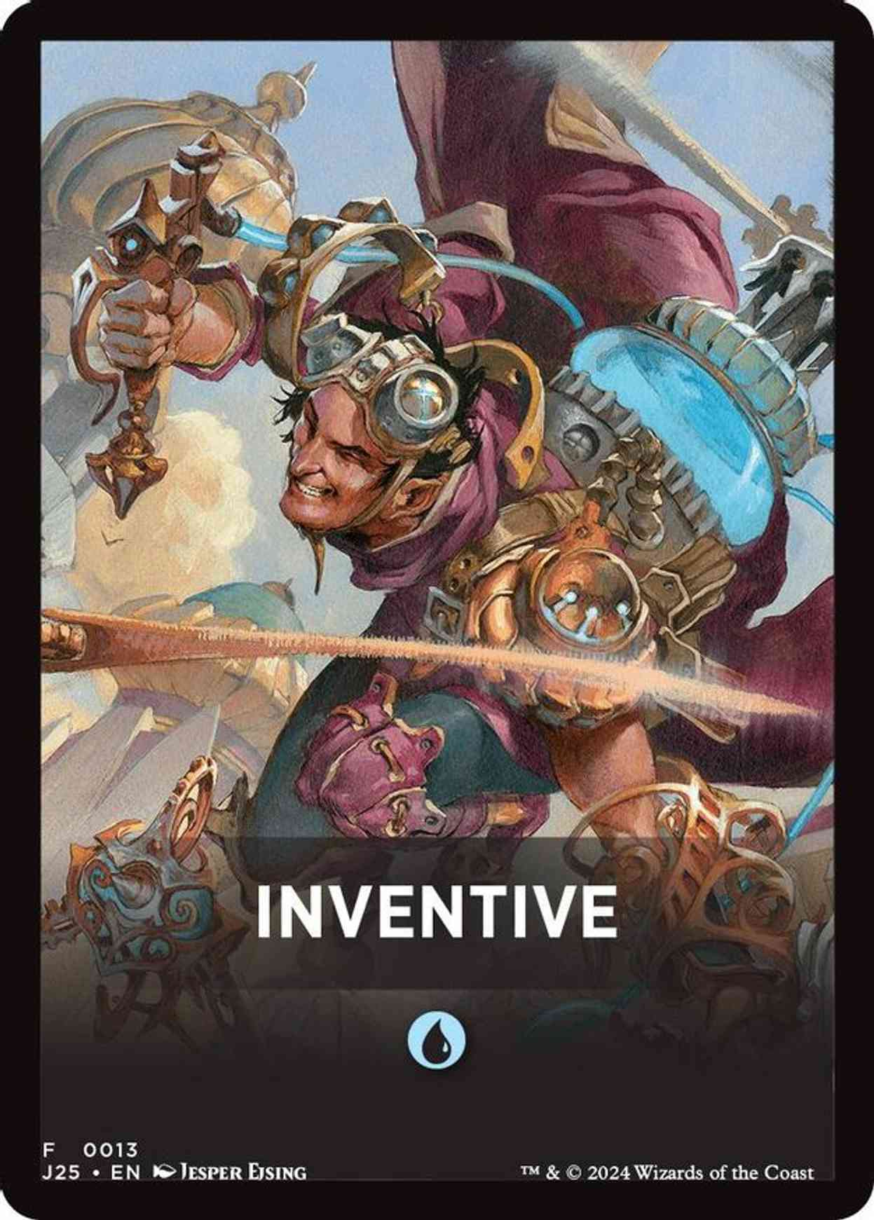 Inventive Theme Card magic card front