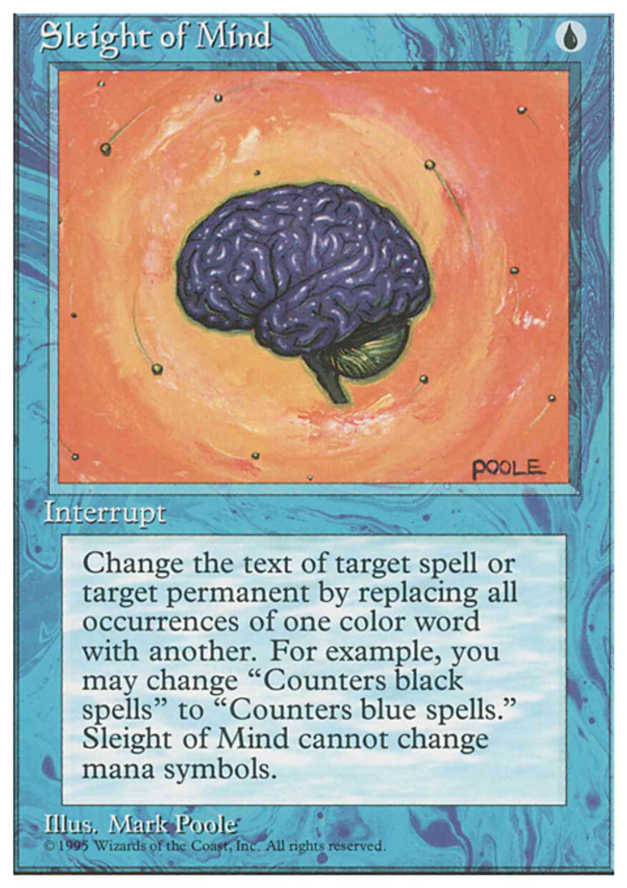 Sleight of Mind magic card front